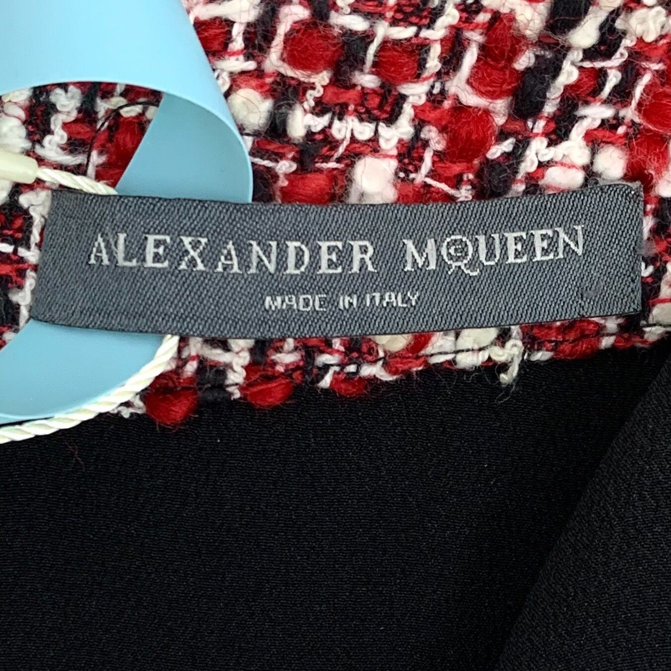 Alexander McQueen Alexander McQueen Red Tweed Mini Dress IT 40 Size S / US 4 / IT 40 - 6 Thumbnail