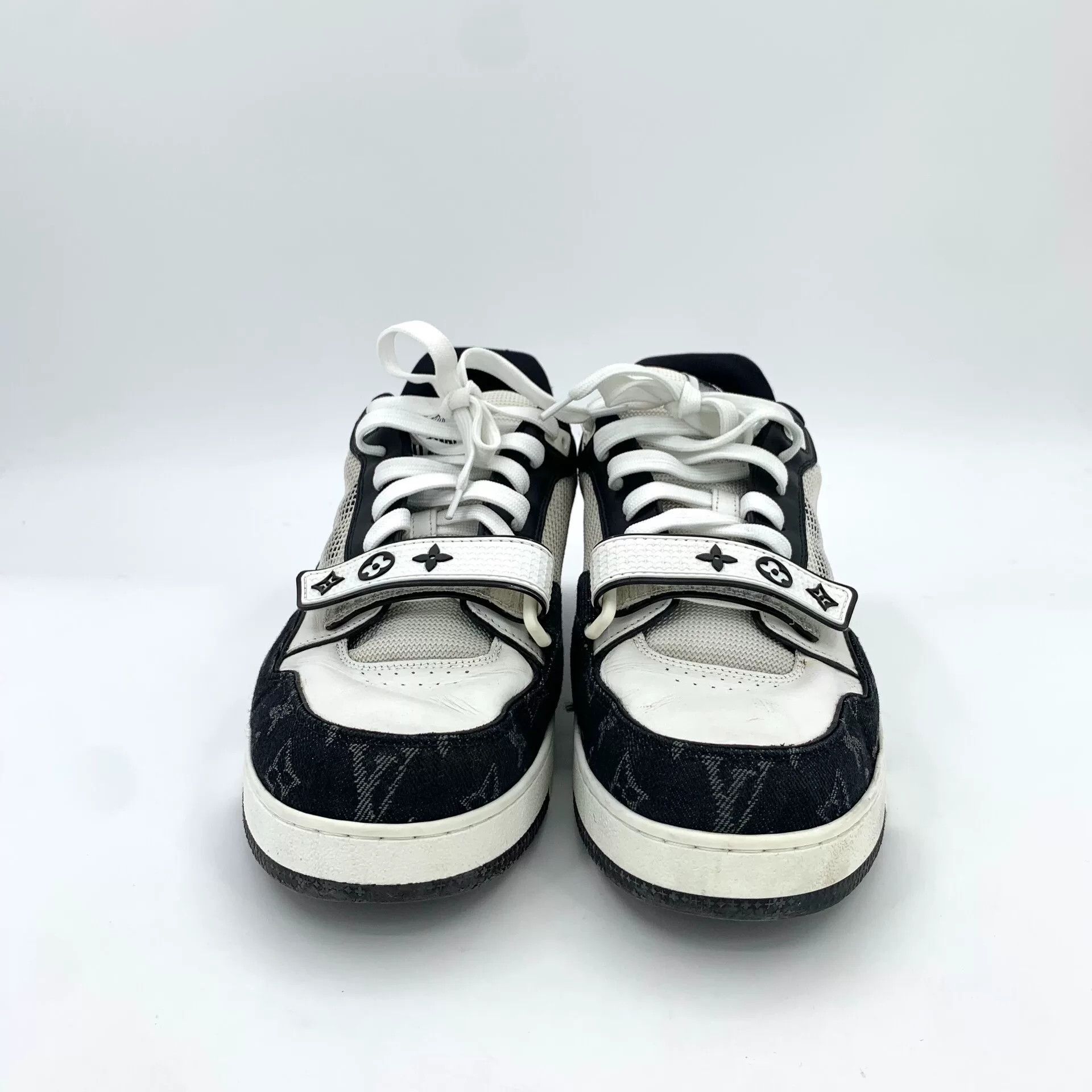 Louis Vuitton Louis Vuitton Monogram Denim Trainer Sneakers 10 Size US 10 / EU 43 - 4 Thumbnail