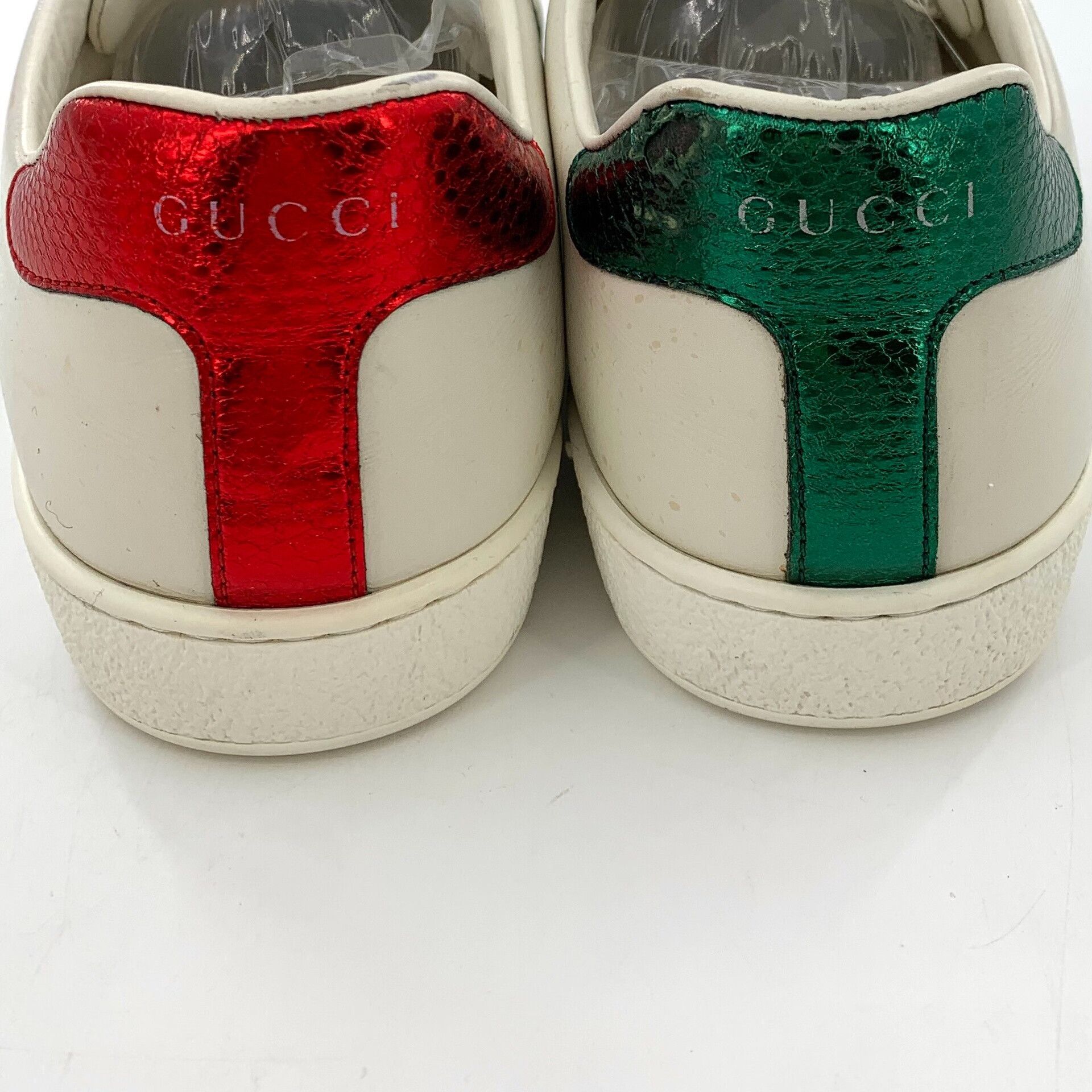 Gucci Gucci Bee Embroidered Ace Sneakers Size 8.5 Size US 9.5 / EU 42-43 - 9 Thumbnail