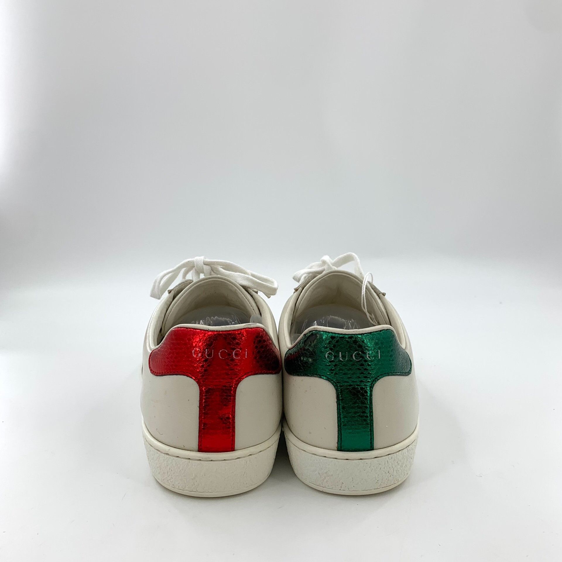 Gucci Gucci Bee Embroidered Ace Sneakers Size 8.5 Size US 9.5 / EU 42-43 - 5 Thumbnail