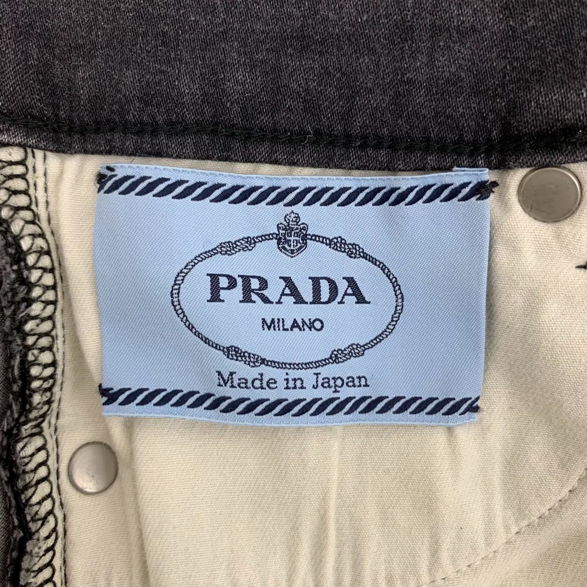 Prada Prada Washed Denim Jeans 24 Size 24" / US 00 / IT 34 - 8 Thumbnail