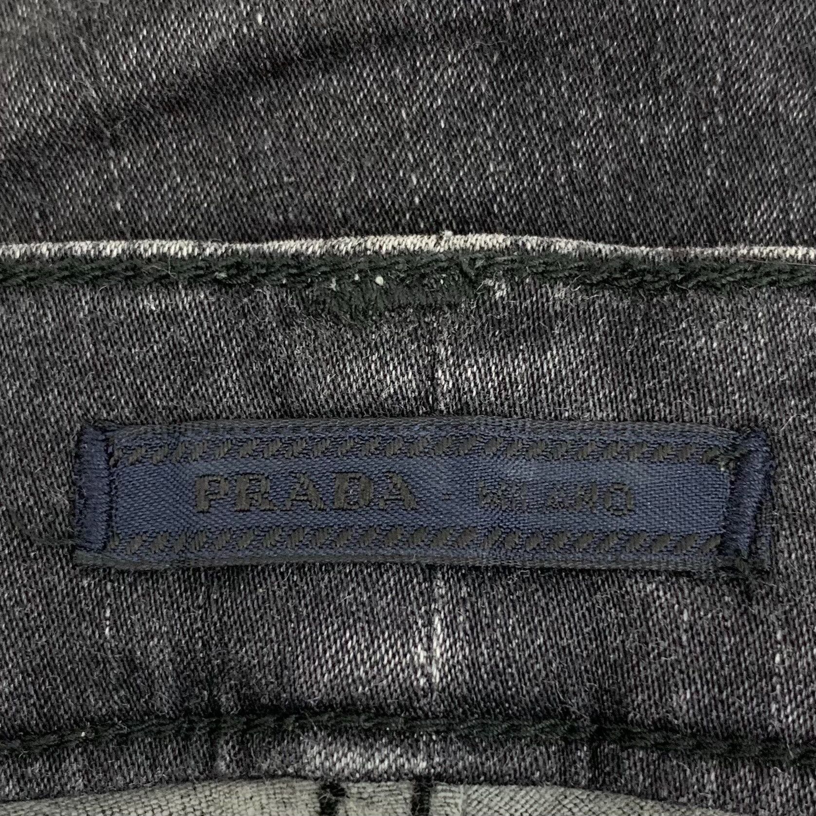 Prada Prada Washed Denim Jeans 24 Size 24" / US 00 / IT 34 - 7 Thumbnail