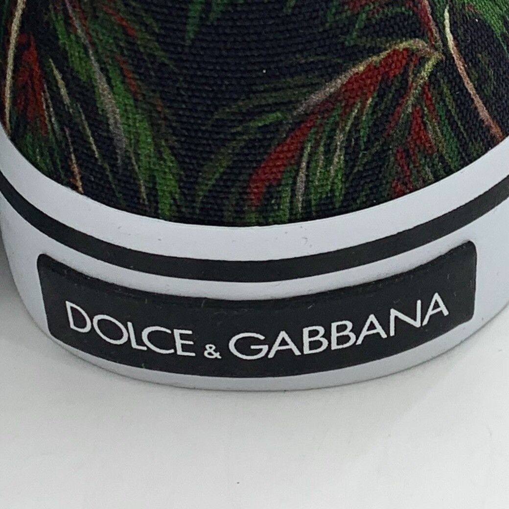 Dolce & Gabbana Dolce & Gabbana Palm Tree Print Low-Top Sneakers 44 Size US 11 / EU 44 - 7 Thumbnail