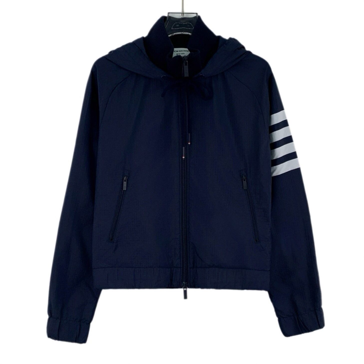 Thom Browne Thom Browne 4-Bar Hooded Zip Up Jacket 38 Size XS / US 0-2 / IT 36-38 - 2 Thumbnail