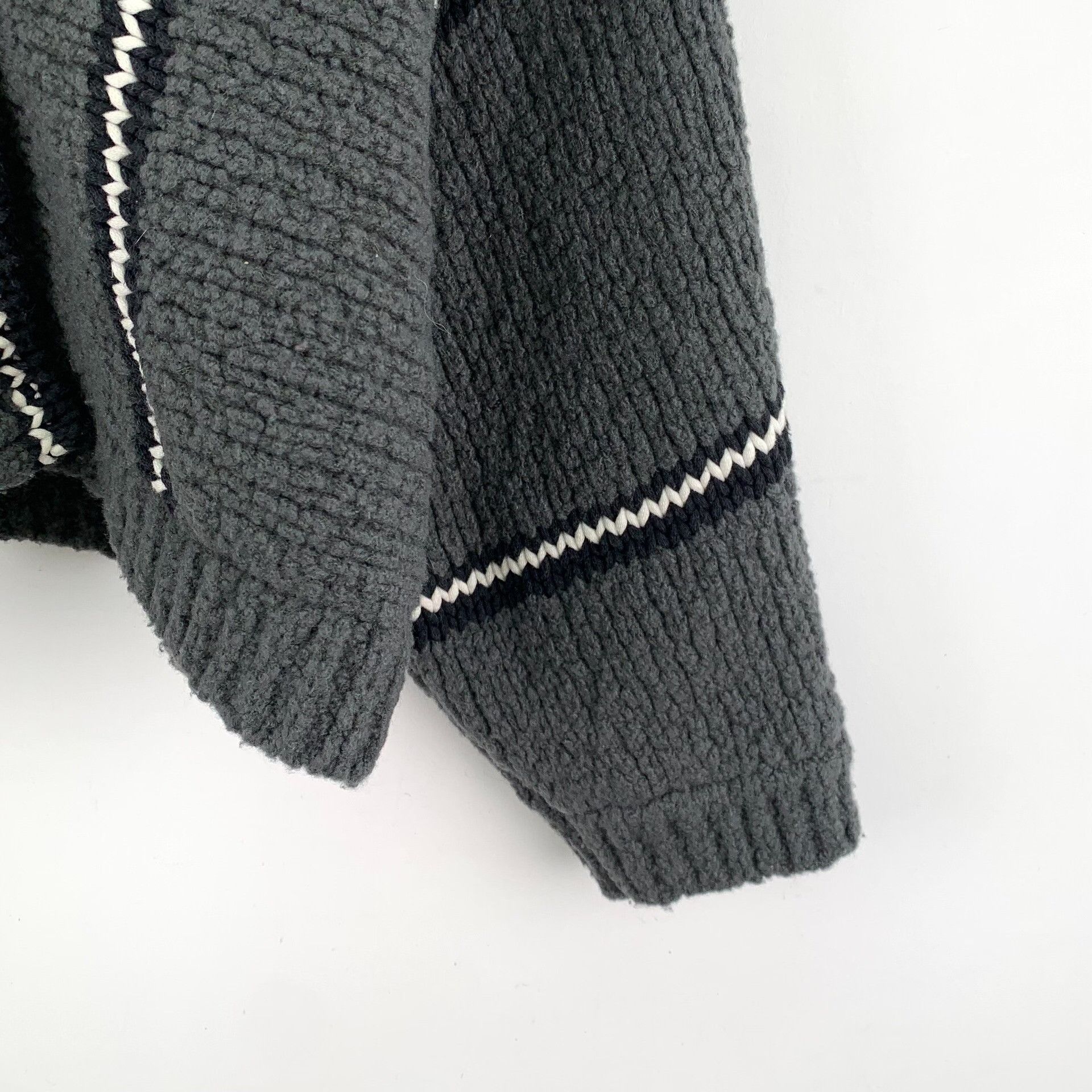 Brunello Cucinelli Brunello Cucinelli Wool V-Neck Cardigan Size XL Size US XL / EU 56 / 4 - 5 Thumbnail