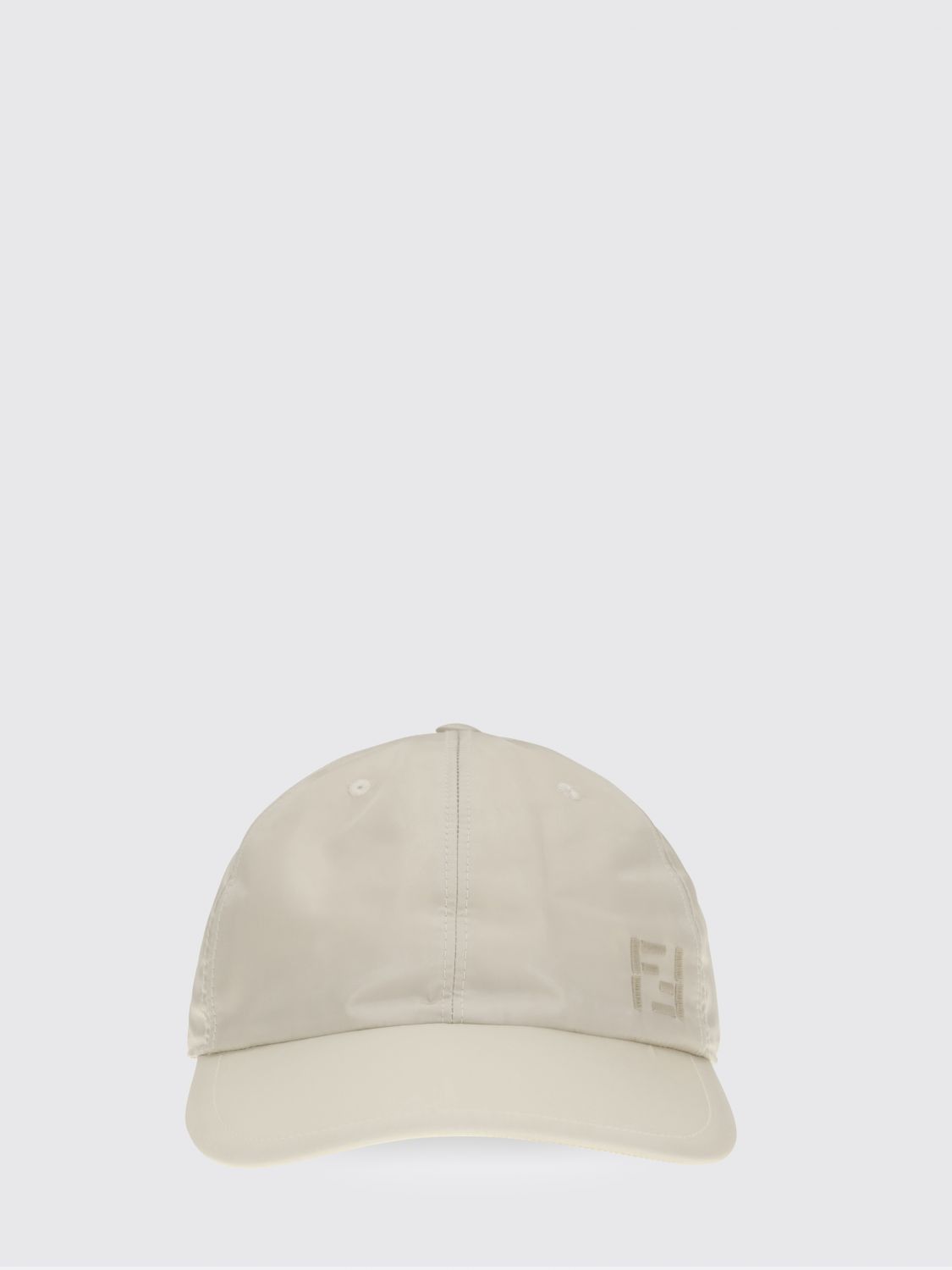 Fendi Fendi Hat Men Ivory Size ONE SIZE - 2 Thumbnail