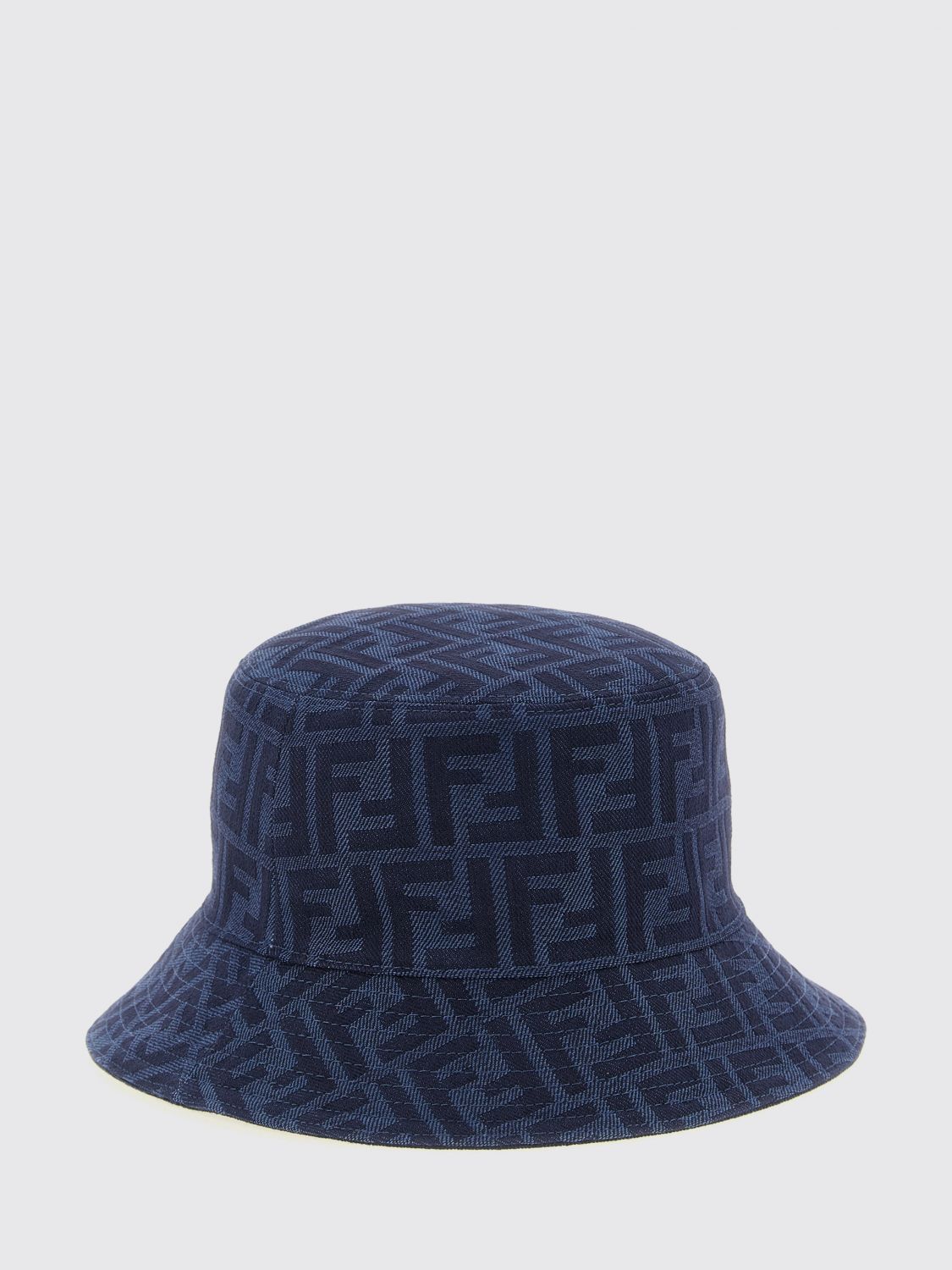 Fendi Fendi Hat Woman Blue Size ONE SIZE - 2 Thumbnail