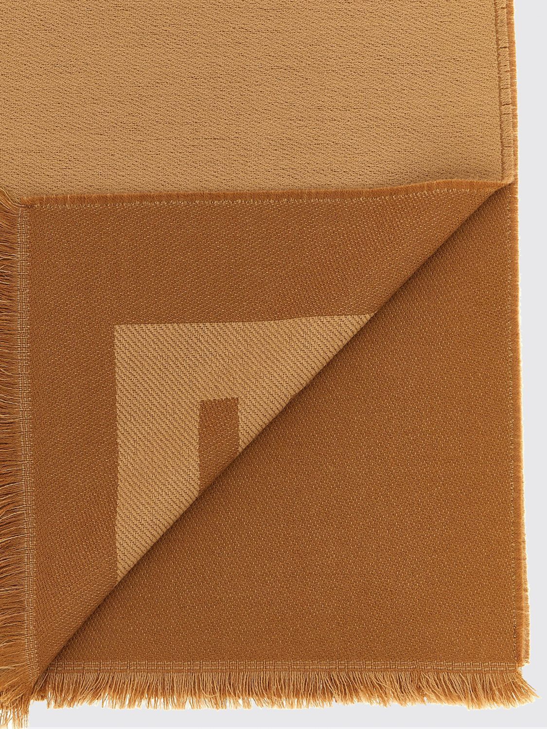Fendi Fendi Scarf Men Brown Size ONE SIZE - 3 Thumbnail