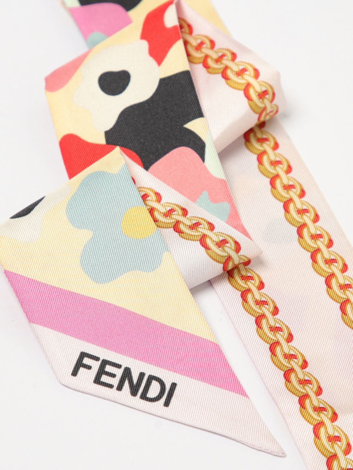 Fendi Fendi Neck Scarf Woman Pink Size ONE SIZE - 3 Thumbnail