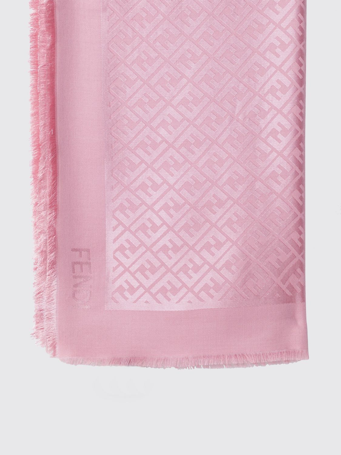 Fendi Fendi Scarf Woman Pink Size ONE SIZE - 2 Thumbnail