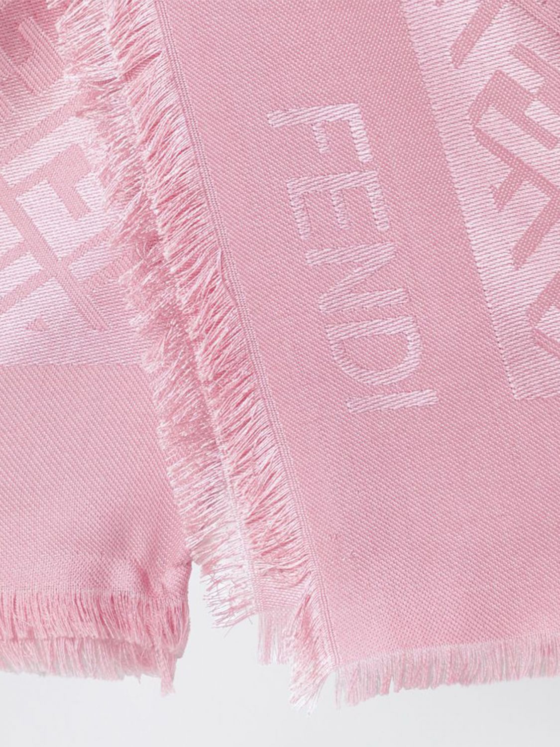 Fendi Fendi Scarf Woman Pink Size ONE SIZE - 3 Thumbnail