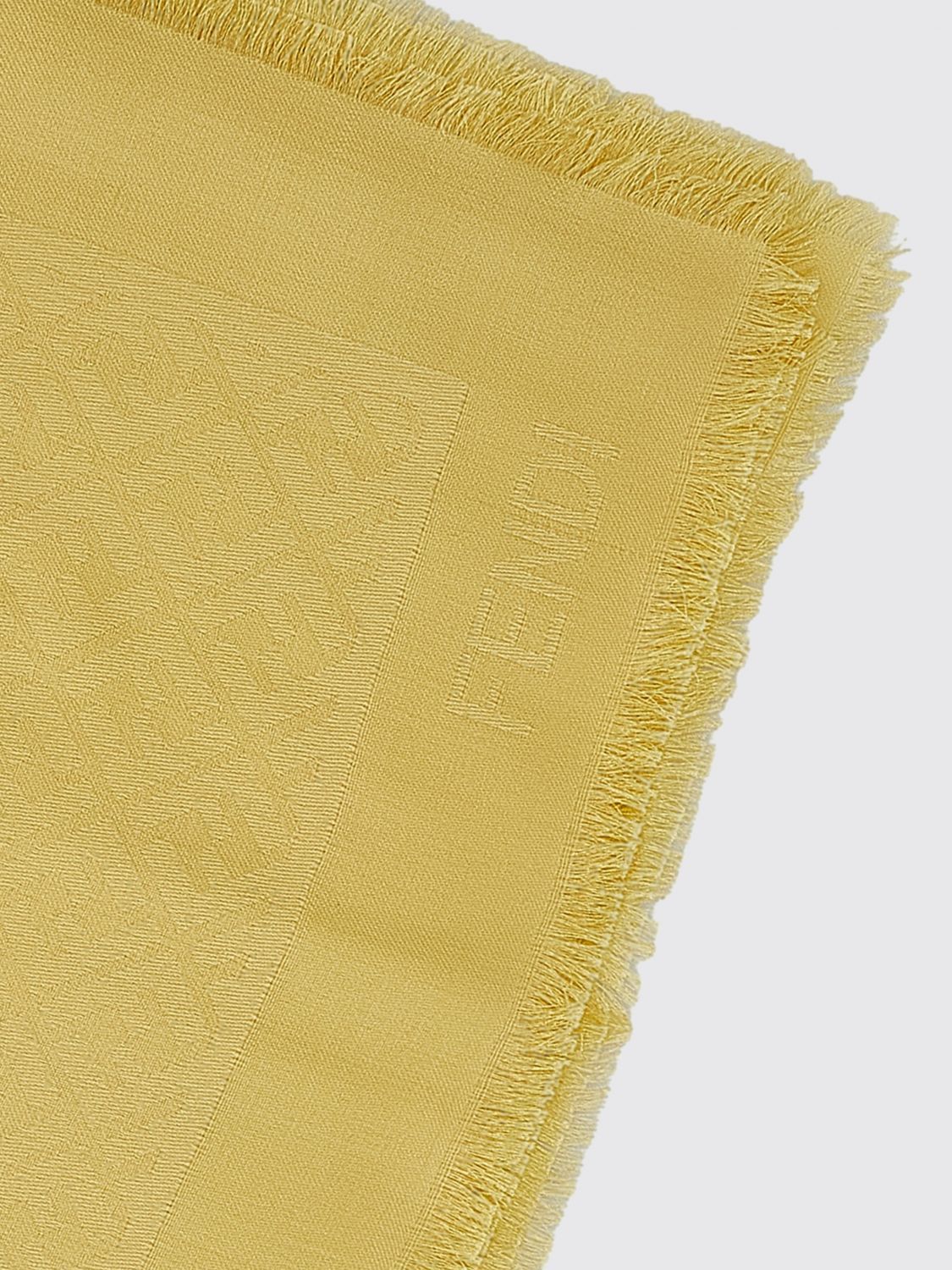 Fendi Fendi Scarf Woman Yellow Size ONE SIZE - 2 Thumbnail