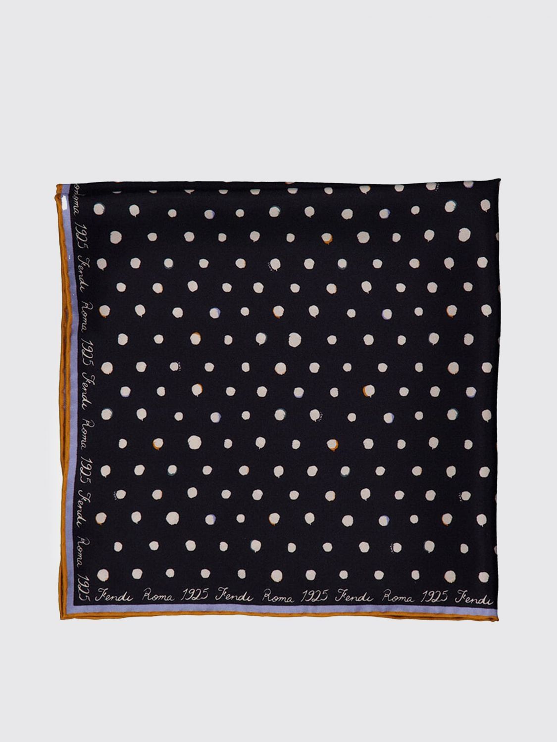 Fendi Fendi Neck Scarf Woman Black Size ONE SIZE - 3 Thumbnail