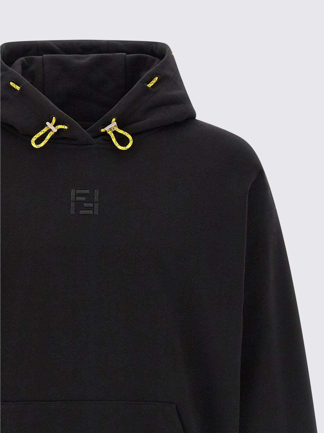 Fendi Fendi Sweatshirt Men Black Size US S / EU 44-46 / 1 - 4 Thumbnail