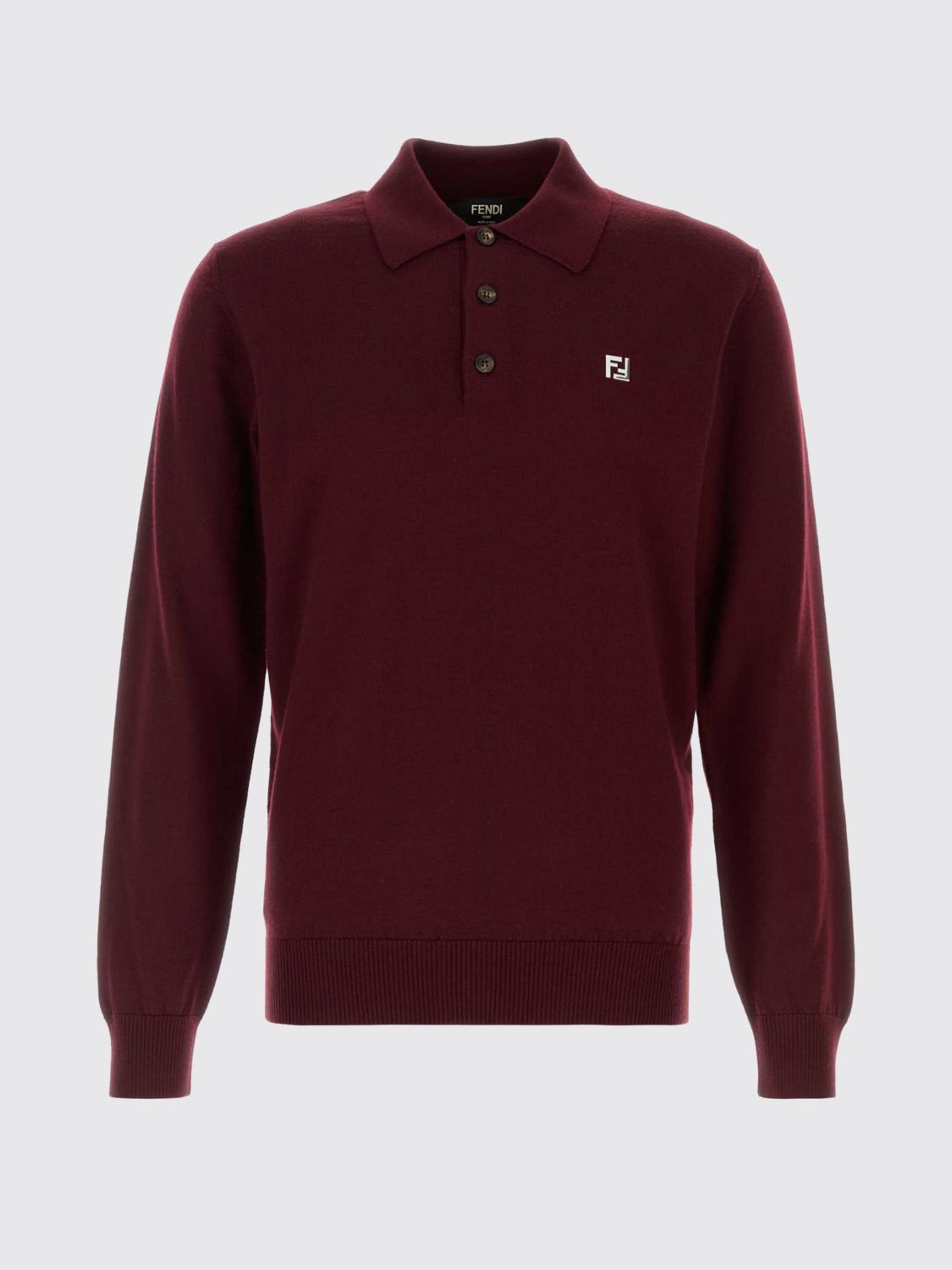 Fendi Fendi Polo Shirt Men Red Size US XL / EU 56 / 4 - 2 Thumbnail
