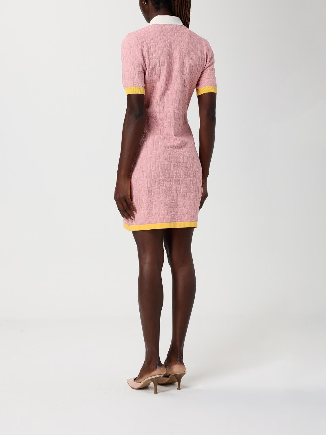 Fendi Fendi Dress Woman Pink Size S / US 4 / IT 40 - 3 Thumbnail