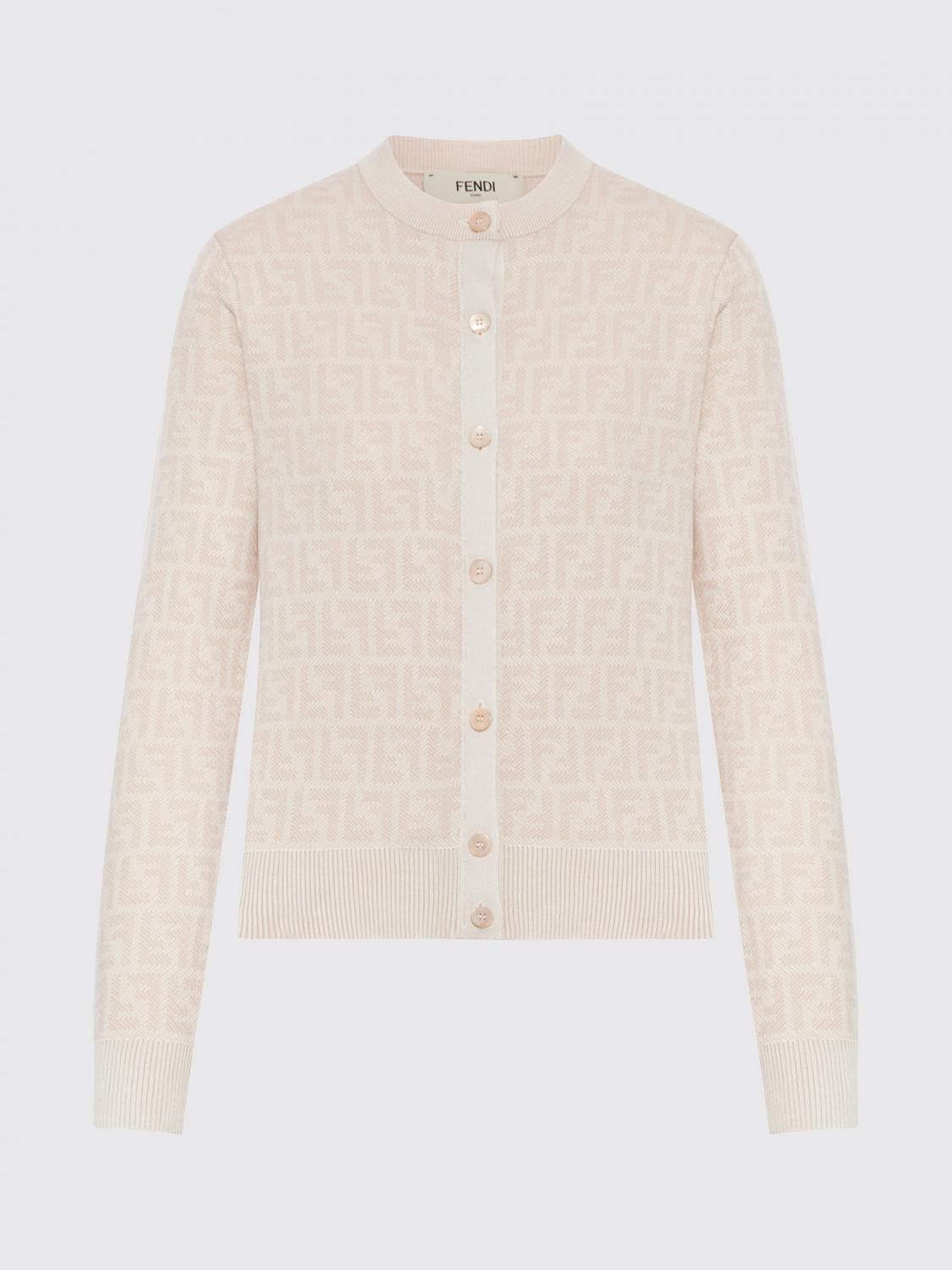 Fendi Fendi Sweater Woman Pink Size S / US 4 / IT 40 - 2 Thumbnail