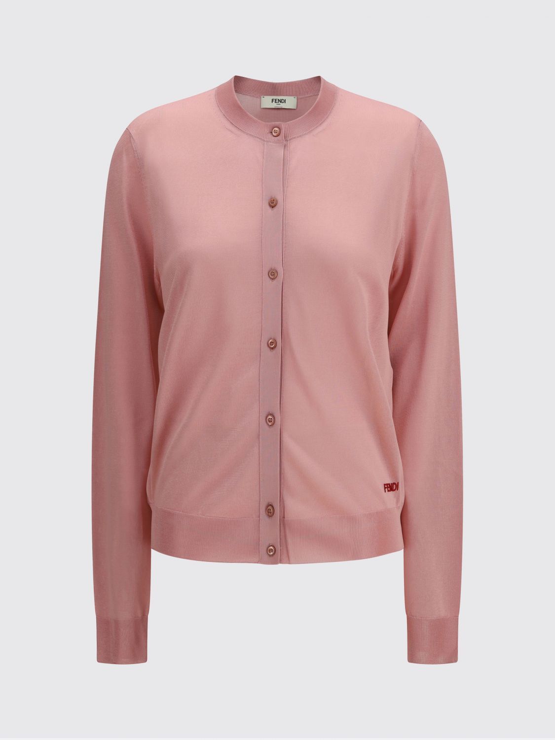 Fendi Fendi Sweater Woman Pink Size M / US 6-8 / IT 42-44 - 2 Thumbnail