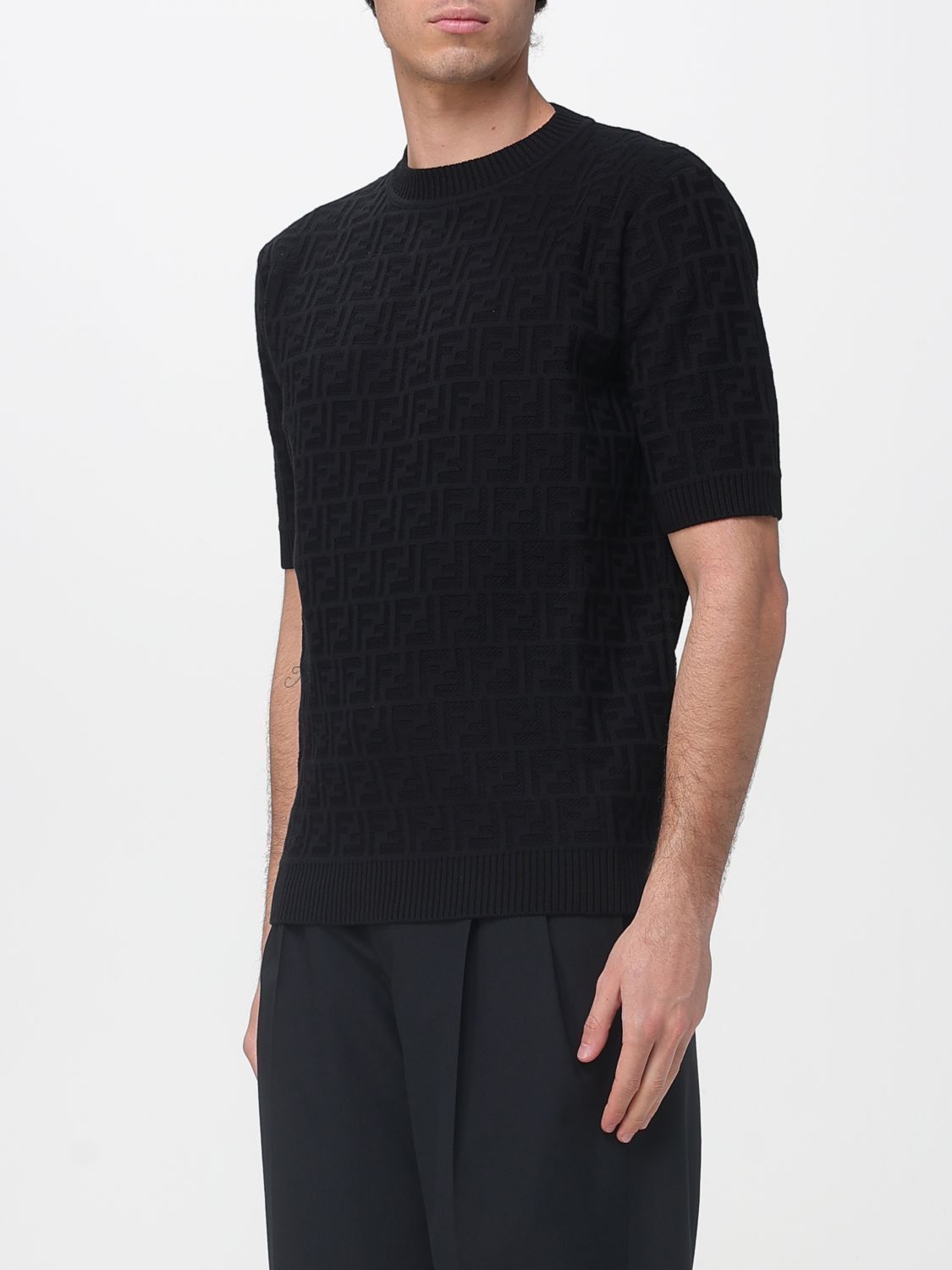 Fendi Fendi Sweater Men Black Size US M / EU 48-50 / 2 - 4 Thumbnail