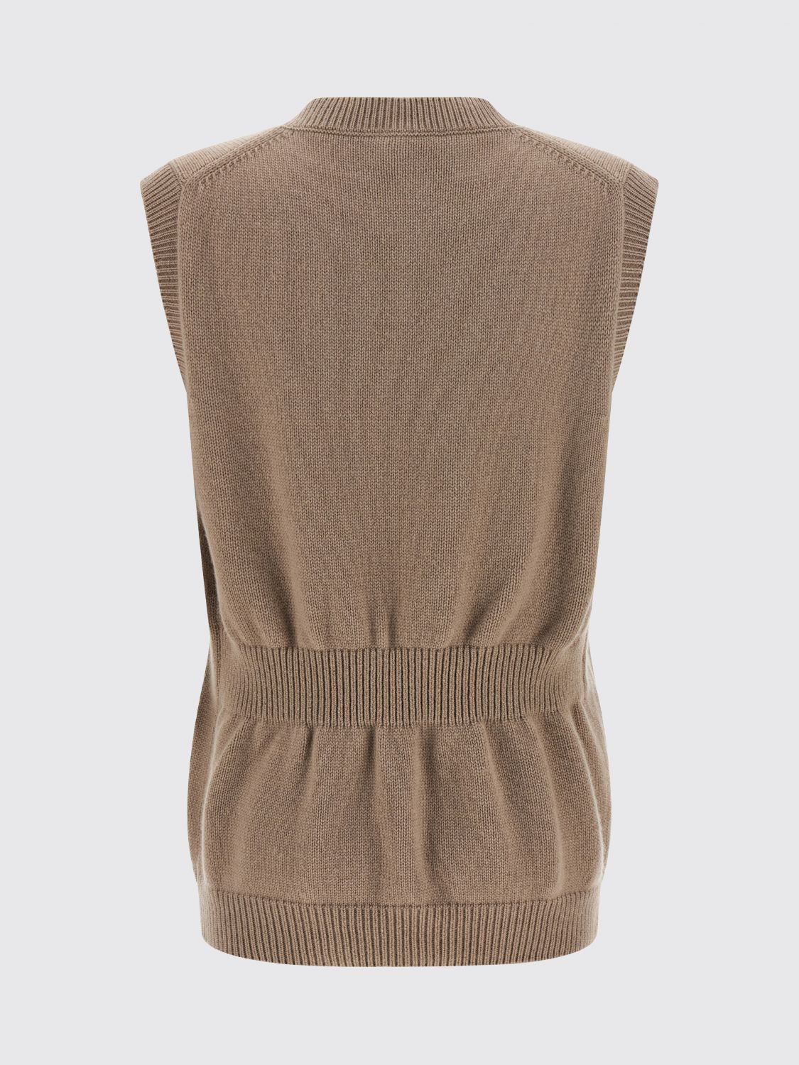 Fendi Fendi Waistcoat Woman Beige Size XS / US 0-2 / IT 36-38 - 2 Thumbnail