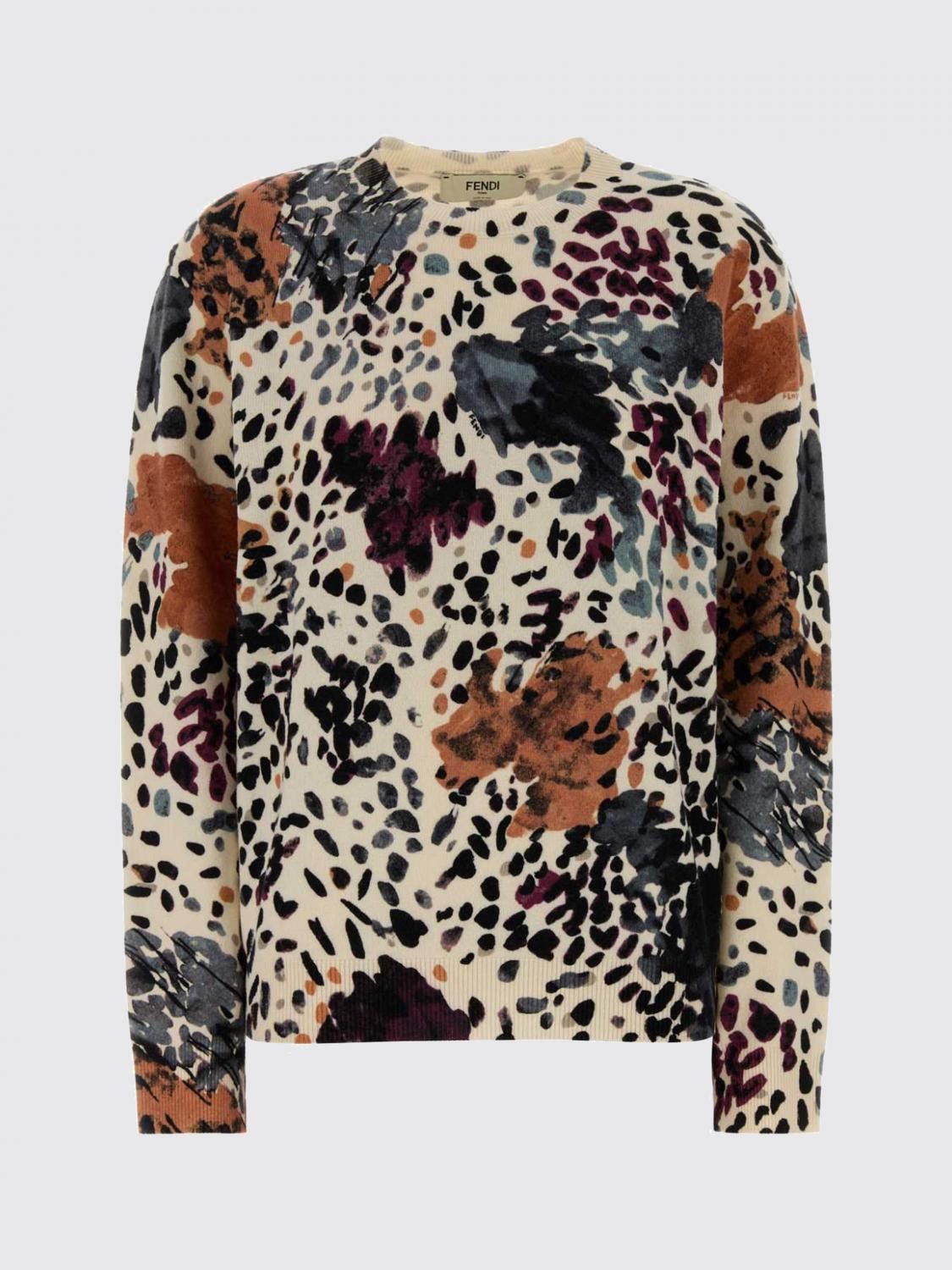Fendi Fendi Sweater Woman Multicolor Size S / US 4 / IT 40 - 2 Thumbnail