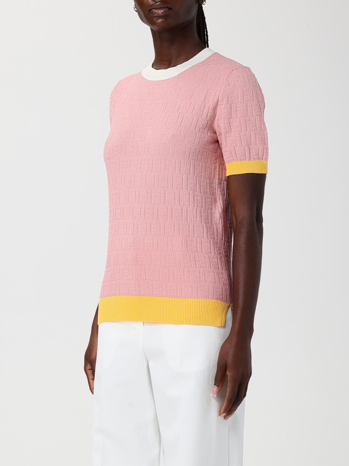Fendi Fendi Sweater Woman Pink Size XS / US 0-2 / IT 36-38 - 4 Thumbnail