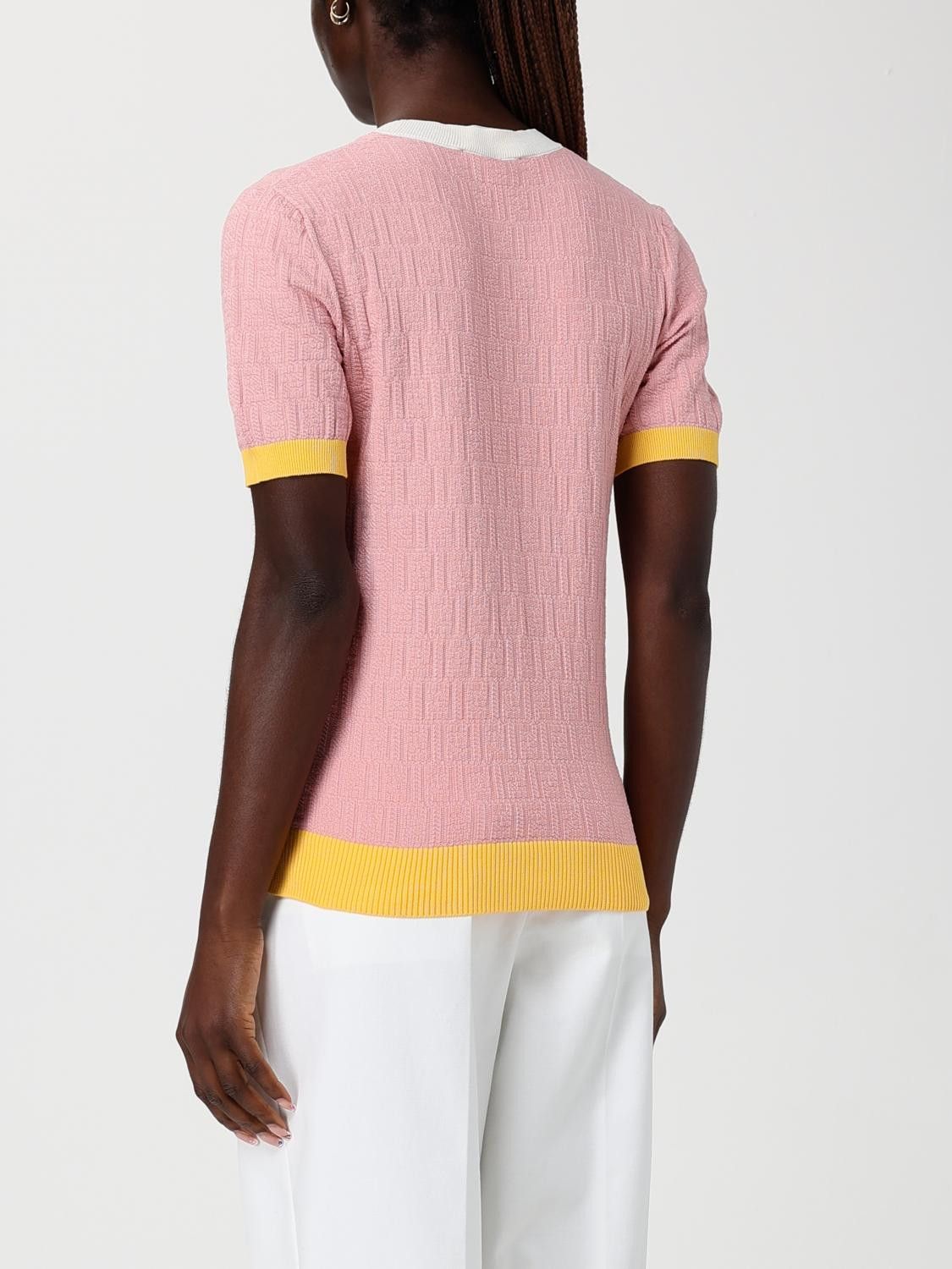 Fendi Fendi Sweater Woman Pink Size M / US 6-8 / IT 42-44 - 3 Thumbnail