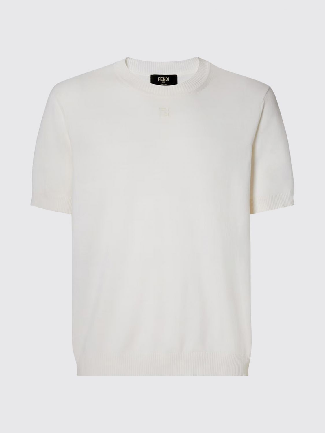 Fendi Fendi Sweater Men White Size US XL / EU 56 / 4 - 2 Thumbnail
