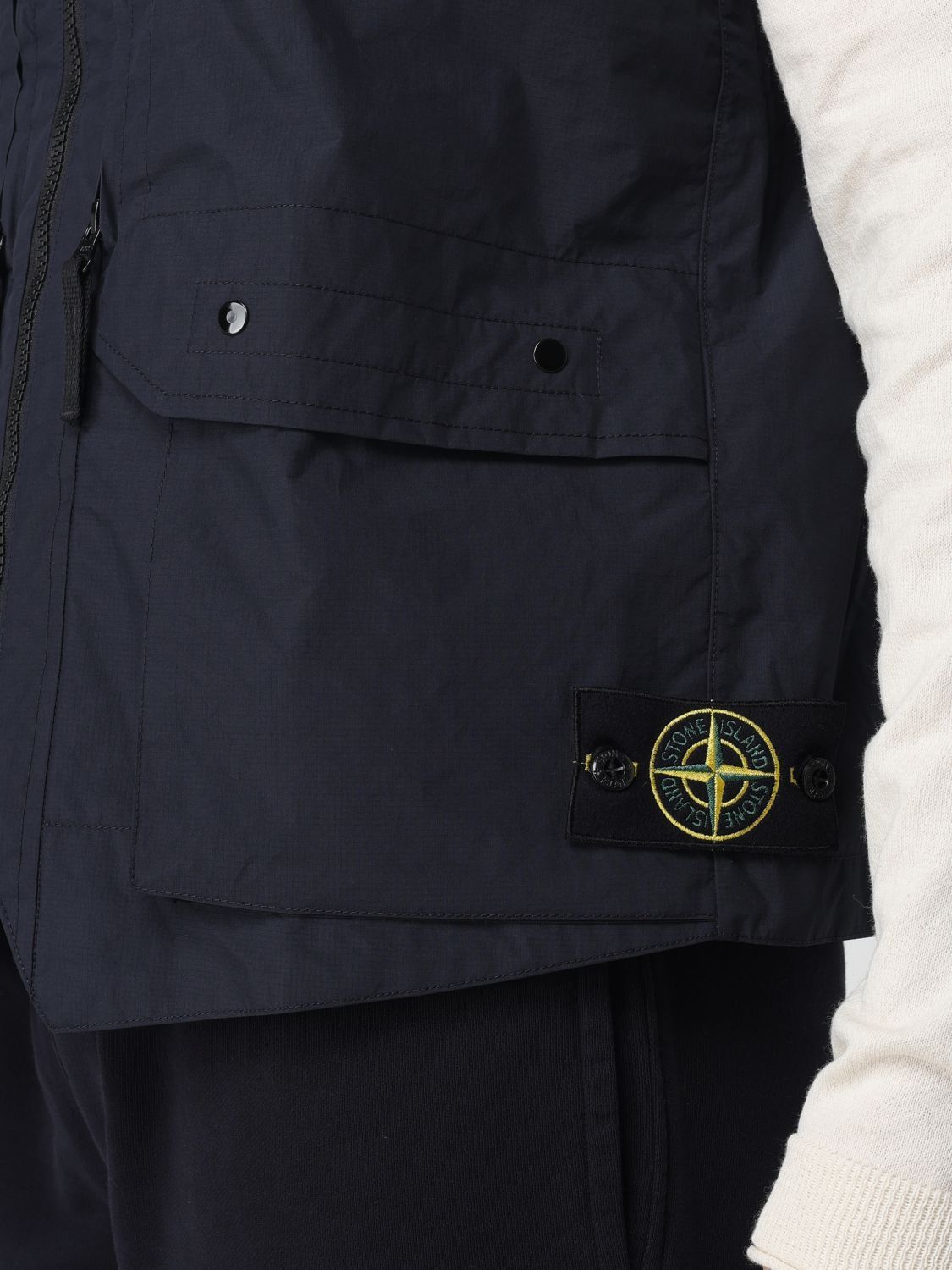 Stone Island Stone Island Suit Vest Men Navy Size US XL / EU 56 / 4 - 4 Thumbnail