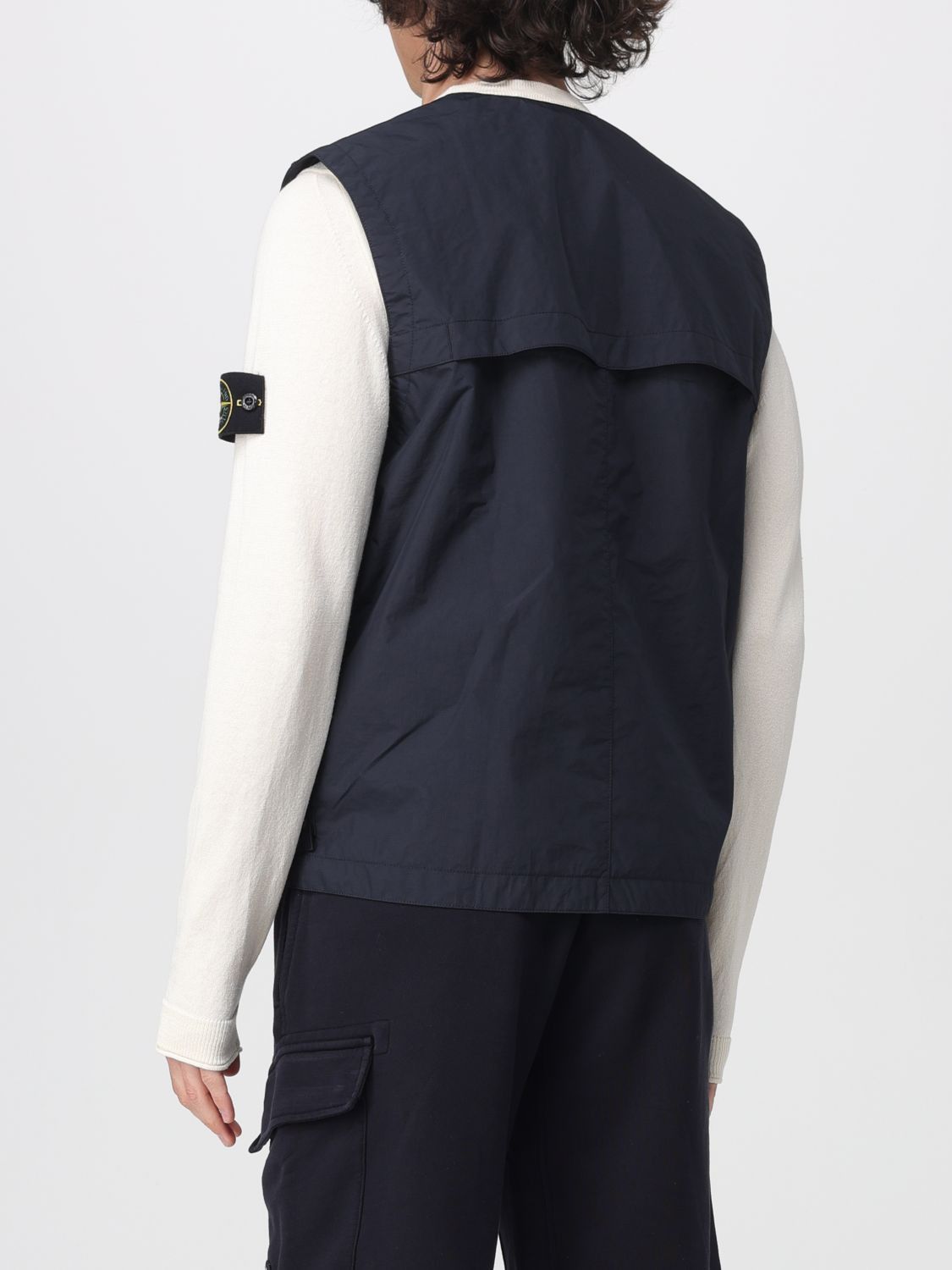 Stone Island Stone Island Suit Vest Men Navy Size US XL / EU 56 / 4 - 2 Thumbnail