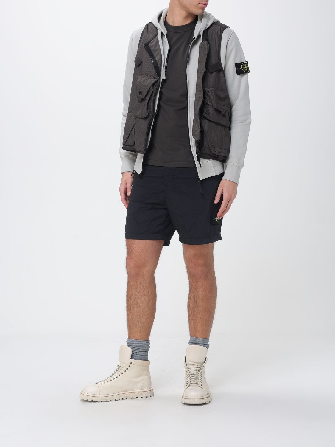 Stone Island Stone Island Suit Vest Men Brown Size US M / EU 48-50 / 2 - 2 Thumbnail