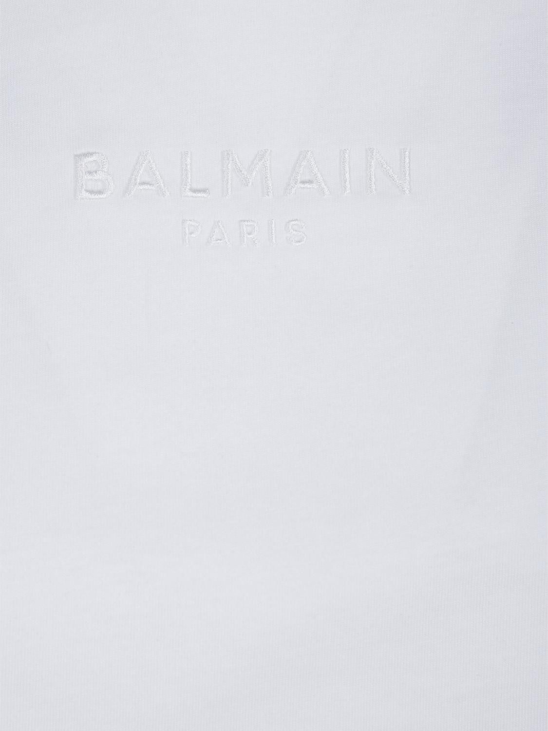 Balmain Balmain T-Shirt Woman White Size M / US 6-8 / IT 42-44 - 4 Thumbnail