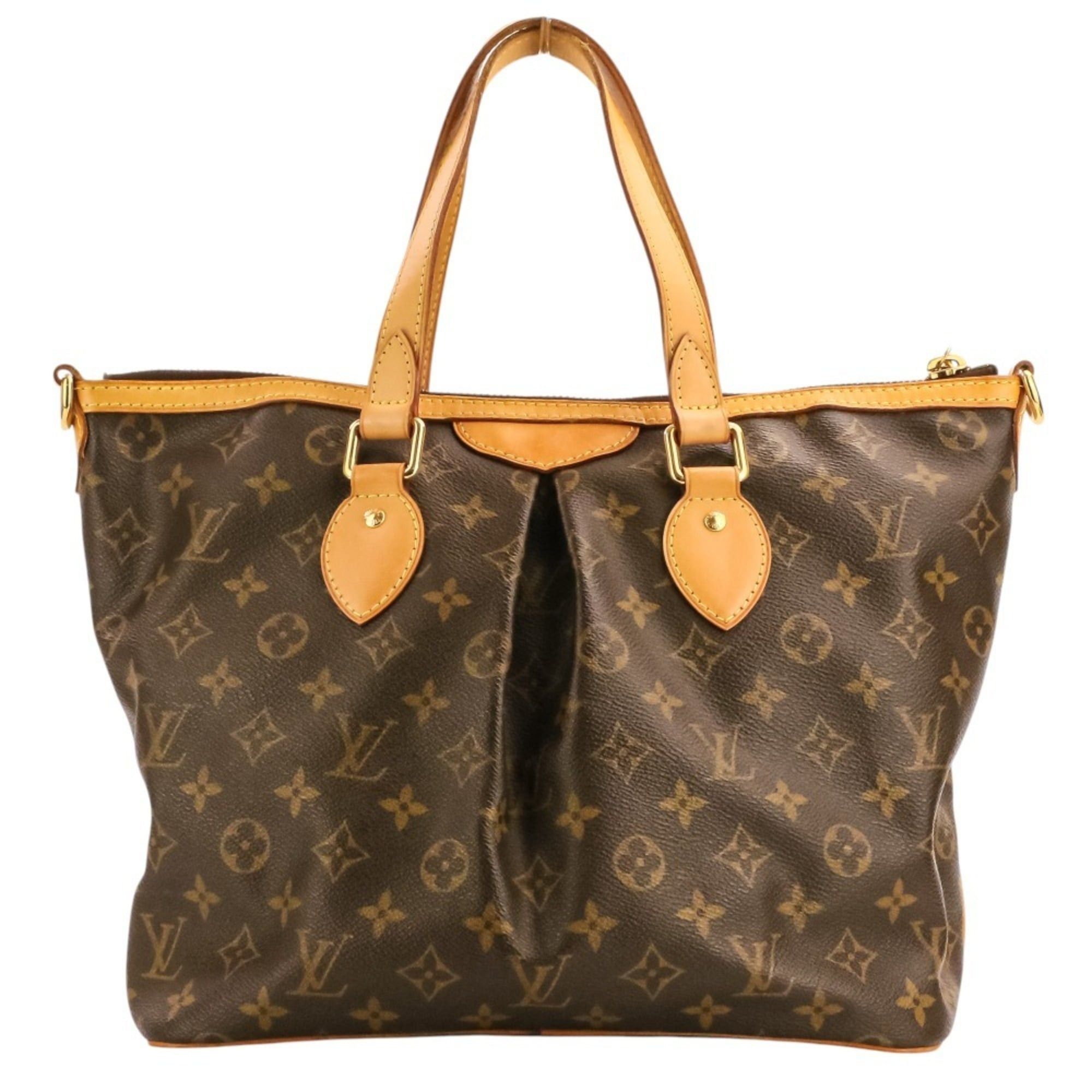 Louis Vuitton Louis Vuitton Palermo PM Monogram Shoulder Bag/Tote Bag M40145 Brown Women's Size ONE SIZE - 2 Thumbnail