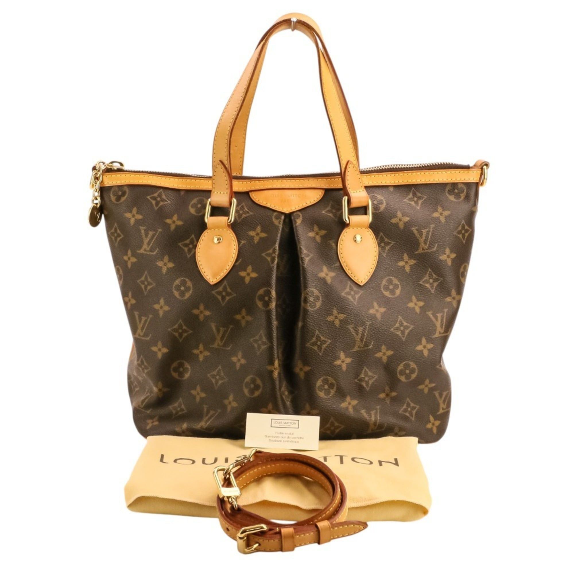 Louis Vuitton Louis Vuitton Palermo PM Monogram Shoulder Bag/Tote Bag M40145 Brown Women's Size ONE SIZE - 13 Thumbnail
