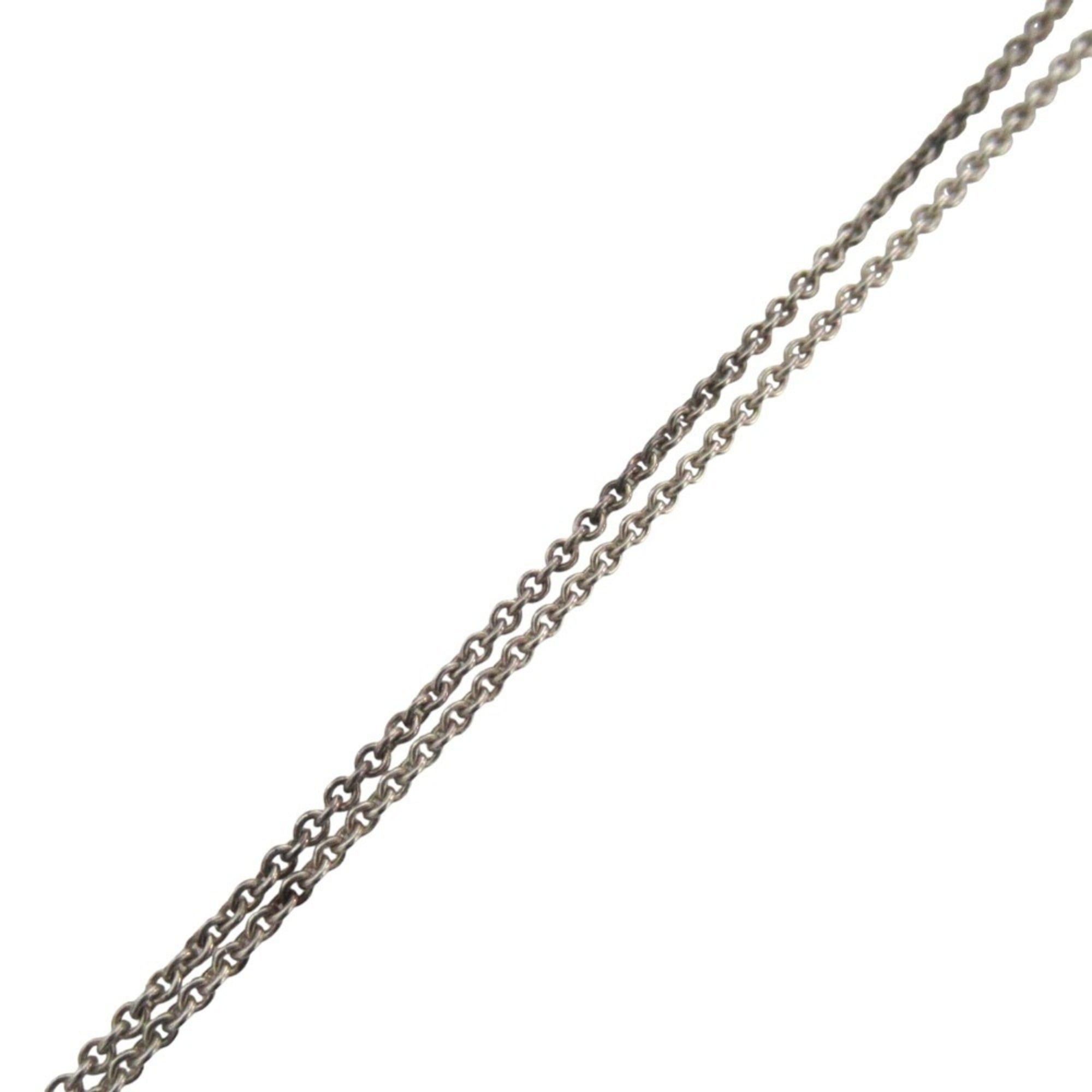 Tiffany & Co. Tiffany & Co. Vintage Elsa Peretti Open Heart Large Long Necklace, 925 Sterling Silver, Women's Size ONE SIZE - 5 Thumbnail