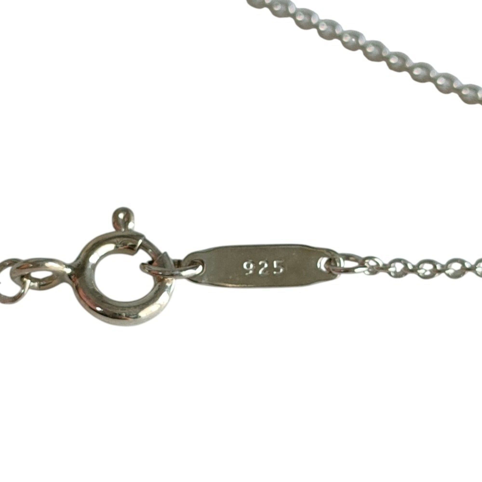 Tiffany & Co. TIFFANY & Co. Tiffany SV925 Triple Three-Key Chain Pendant Necklace with Box, Silver, Women's Size ONE SIZE - 7 Thumbnail