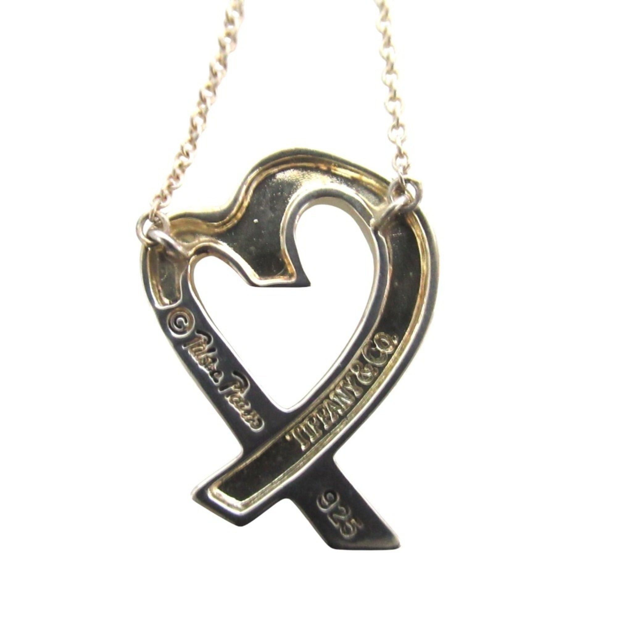 Tiffany & Co. Tiffany & Co. Paloma Picasso Loving Heart Necklace Pendant, 925 Sterling Silver, Women's Size ONE SIZE - 2 Thumbnail