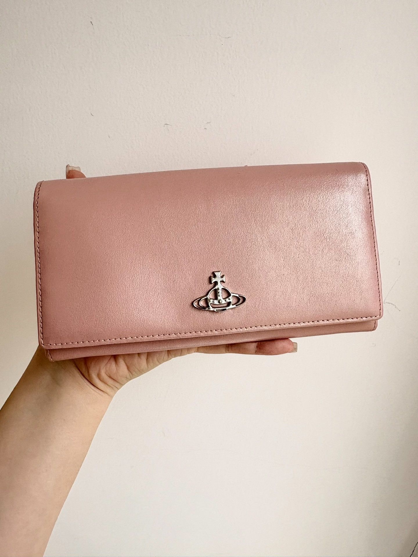 Vivienne Westwood Vivienne Westwood Vintage Pink Saturn Wallet Bag Size ONE SIZE - 2 Thumbnail