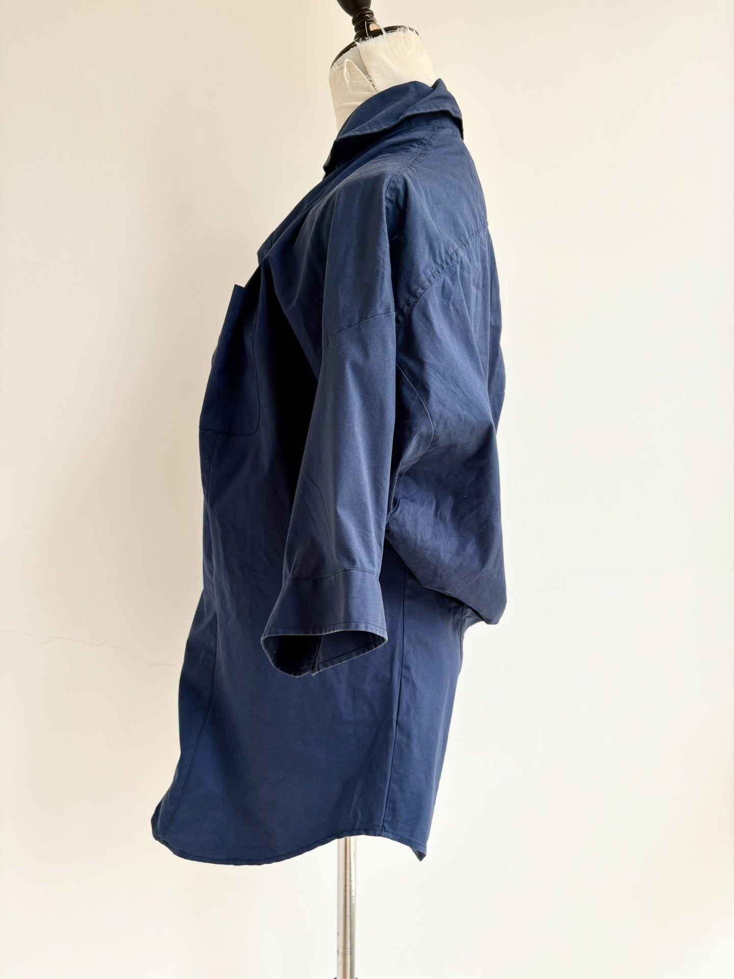 Vivienne Westwood Vivienne Westwood Vintage Blue Short Sleeve Shirt Size L / US 10 / IT 46 - 5 Thumbnail