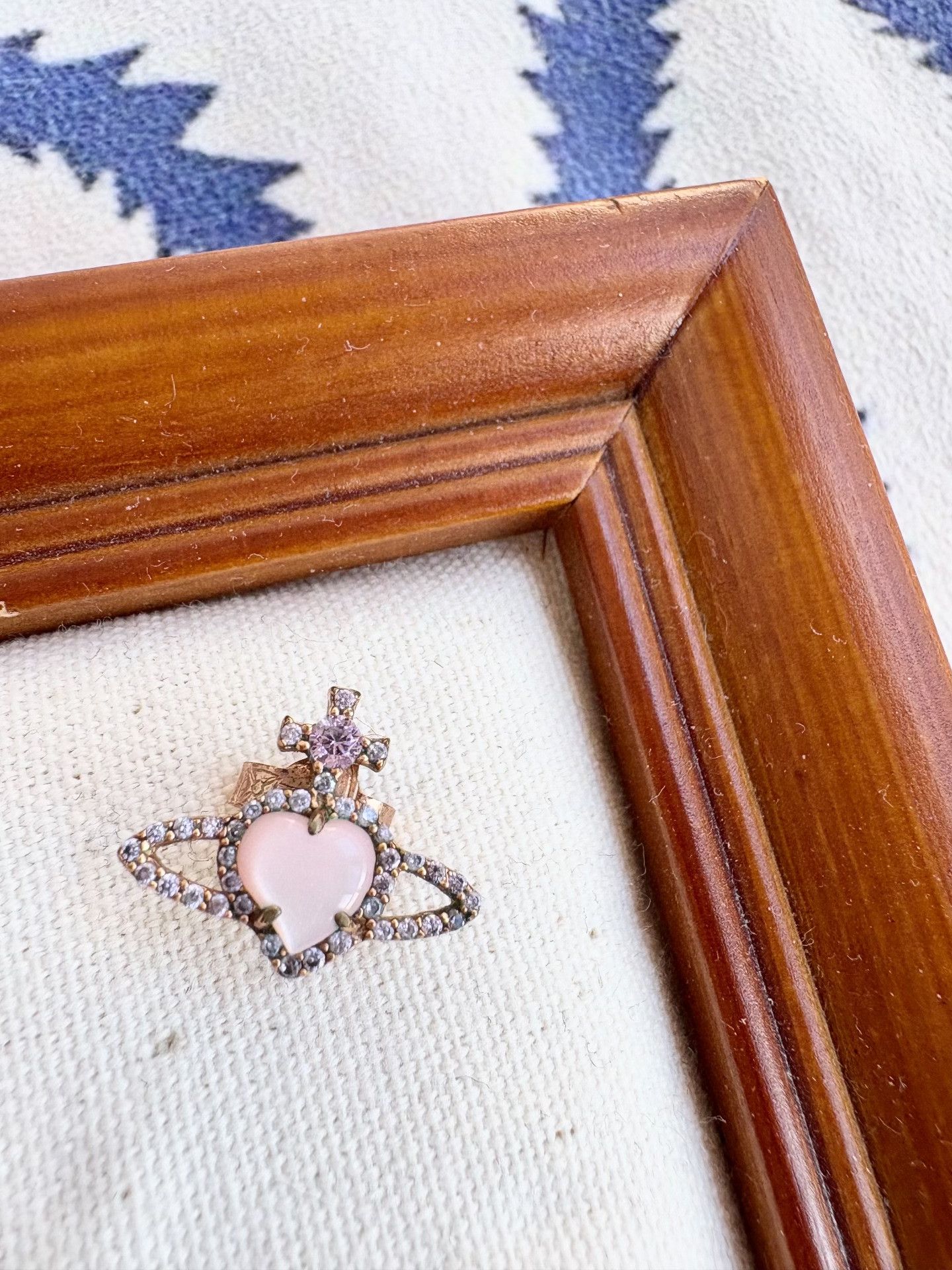 Vivienne Westwood Vivienne Westwood Vintage Pink Heart Single Earring Size ONE SIZE - 2 Thumbnail