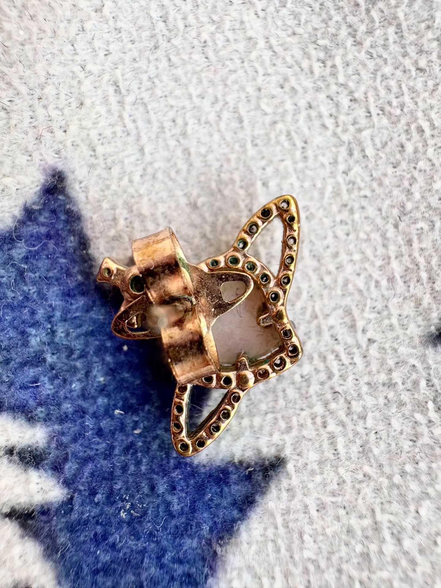 Vivienne Westwood Vivienne Westwood Vintage Pink Heart Single Earring Size ONE SIZE - 4 Thumbnail