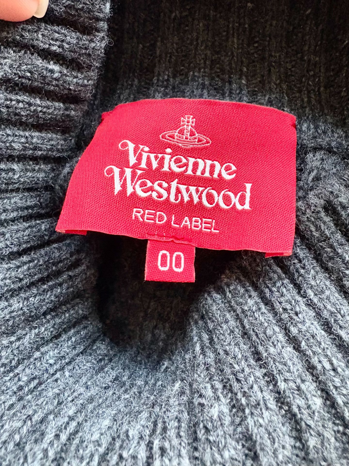 Vivienne Westwood Vivienne Westwood Vintage Gray Cable Sweater Size M / US 6-8 / IT 42-44 - 7 Thumbnail