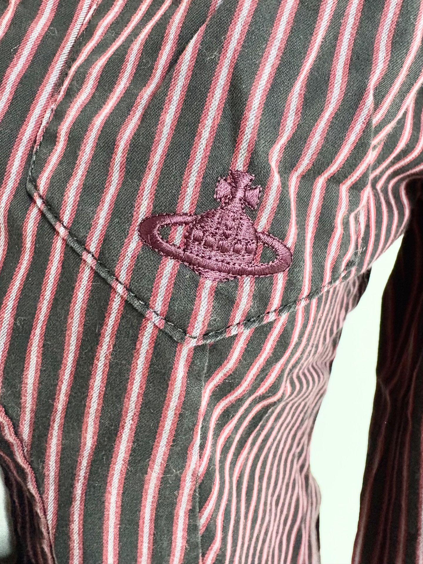 Vivienne Westwood Vivienne Westwood Vintage Black Red Stripe Shirt Size M / US 6-8 / IT 42-44 - 5 Thumbnail