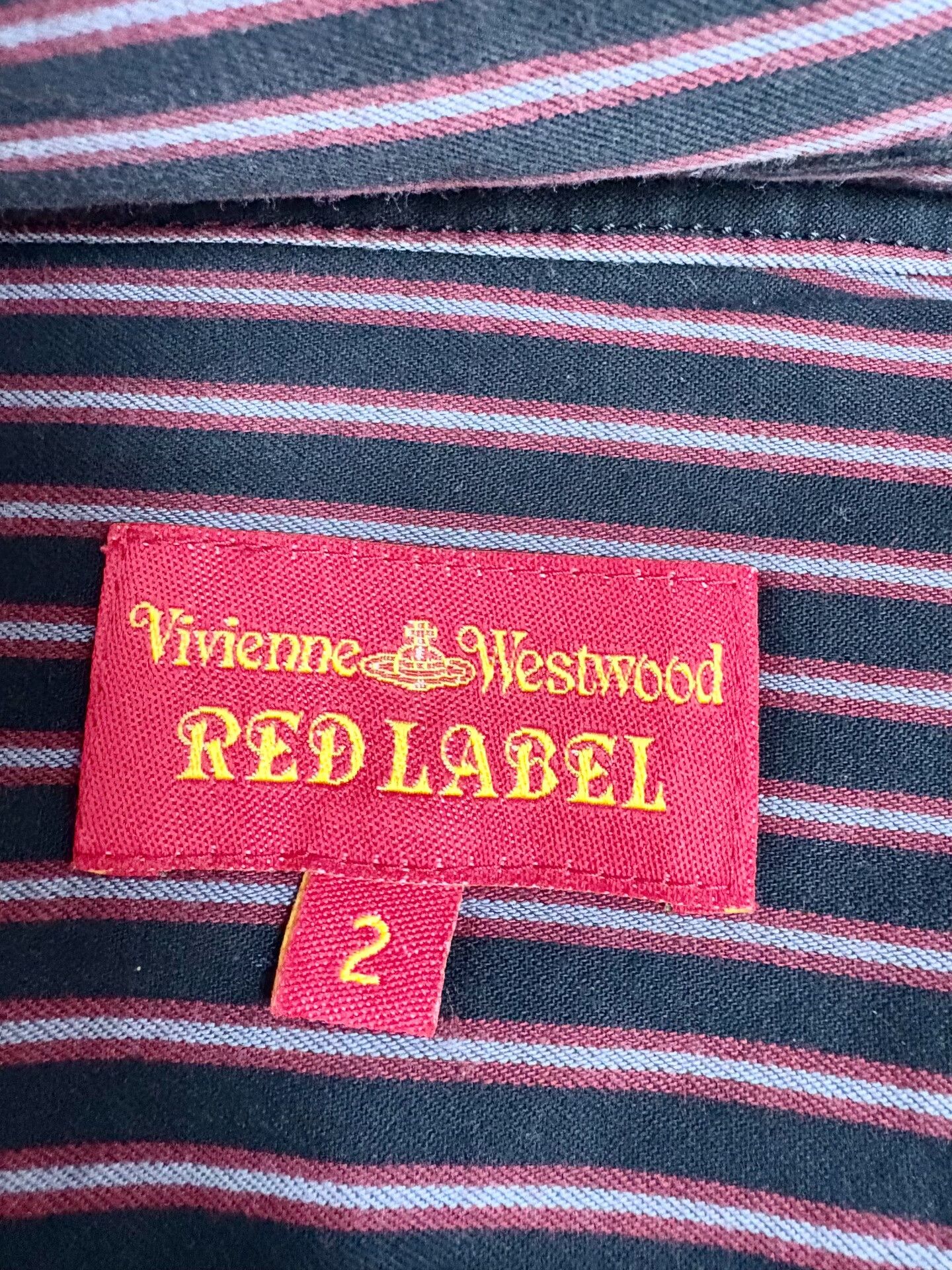 Vivienne Westwood Vivienne Westwood Vintage Black Red Stripe Shirt Size M / US 6-8 / IT 42-44 - 6 Thumbnail