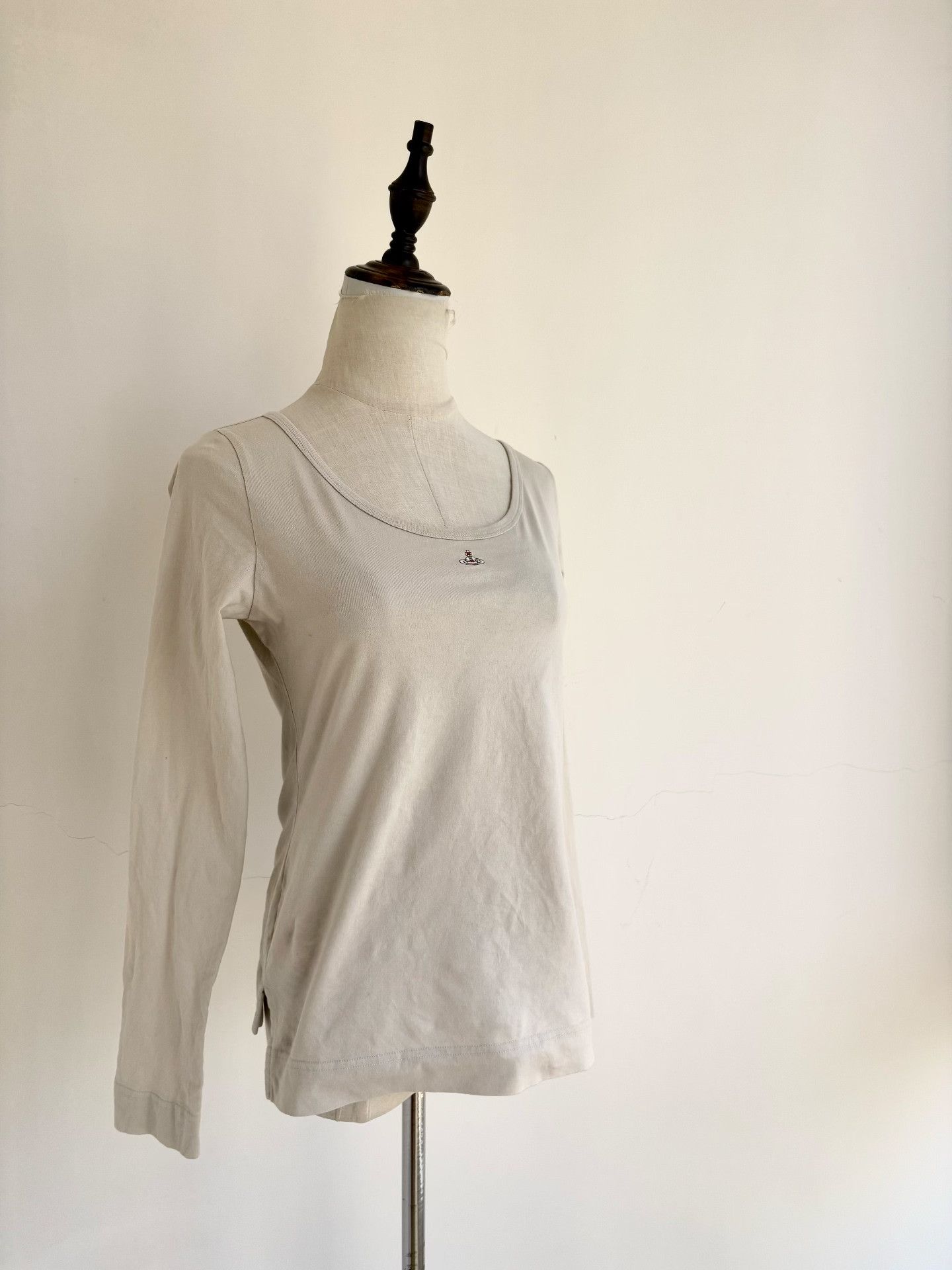 Vivienne Westwood Vivienne Westwood Vintage White Saturn Top Size M / US 6-8 / IT 42-44 - 2 Thumbnail