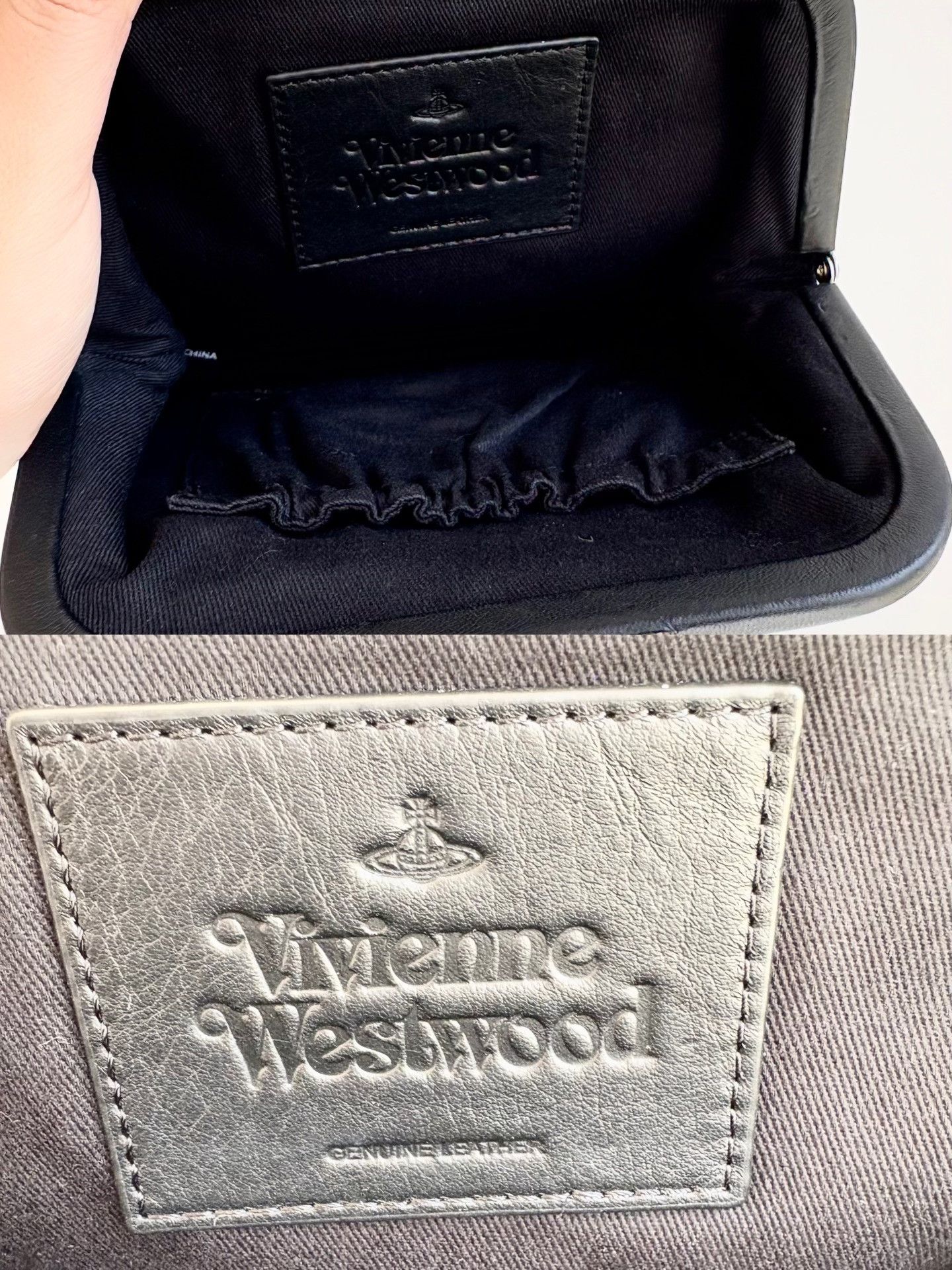Vivienne Westwood Vivienne Westwood Embossed Saturn Shoulder Bag Size ONE SIZE - 8 Thumbnail