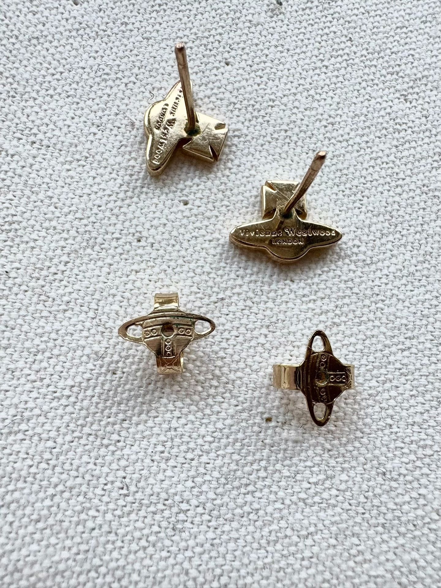 Vivienne Westwood Vivienne Westwood Vintage Saturn Earrings Size ONE SIZE - 4 Thumbnail