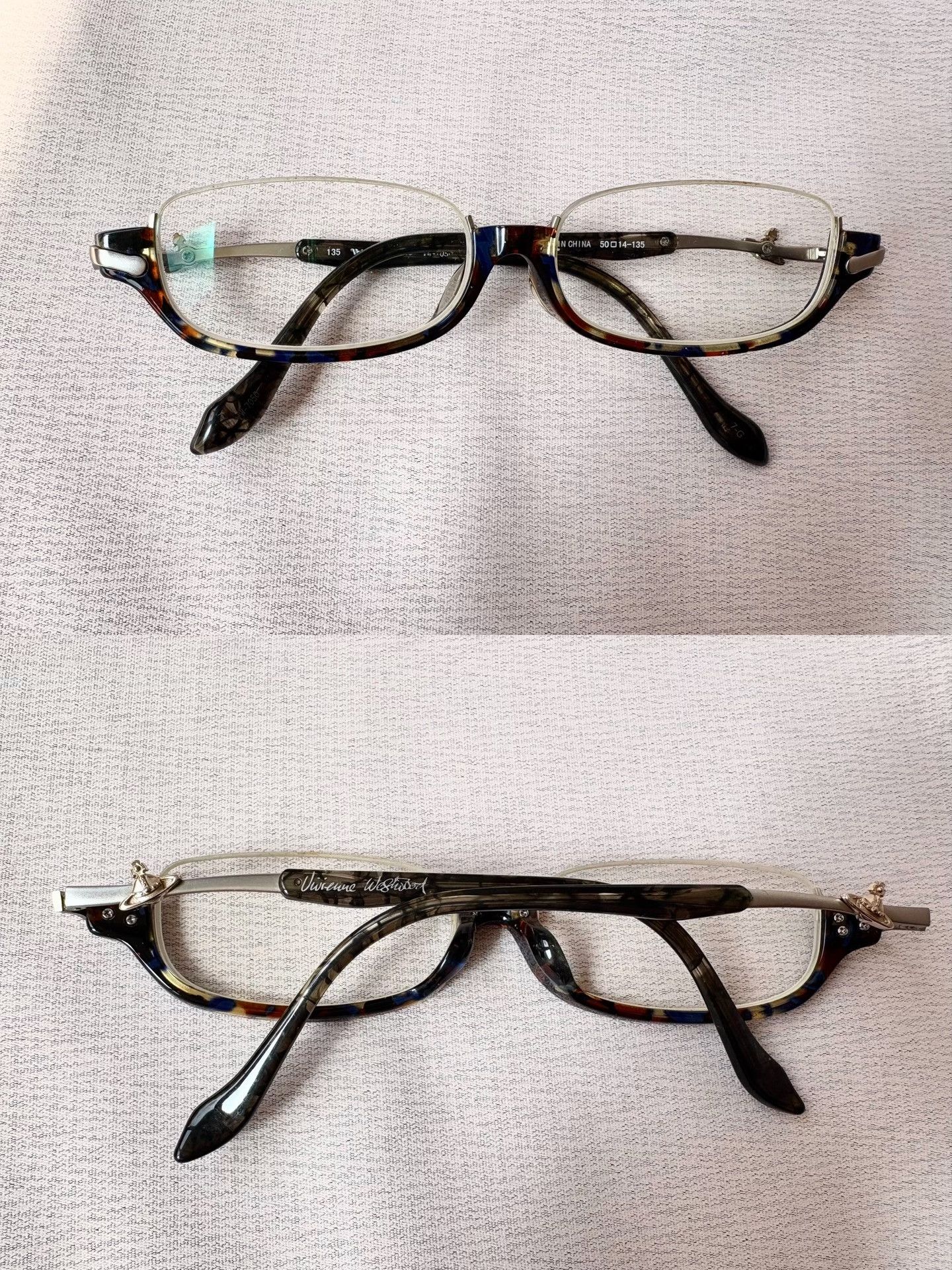 Vivienne Westwood Vivienne Westwood Saturn Half-Frame Glasses Size ONE SIZE - 5 Thumbnail