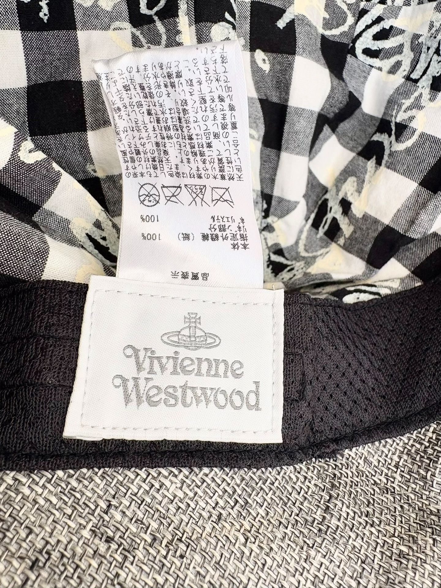 Vivienne Westwood Vivienne Westwood Gray Saturn Bow Hat Size ONE SIZE - 7 Thumbnail