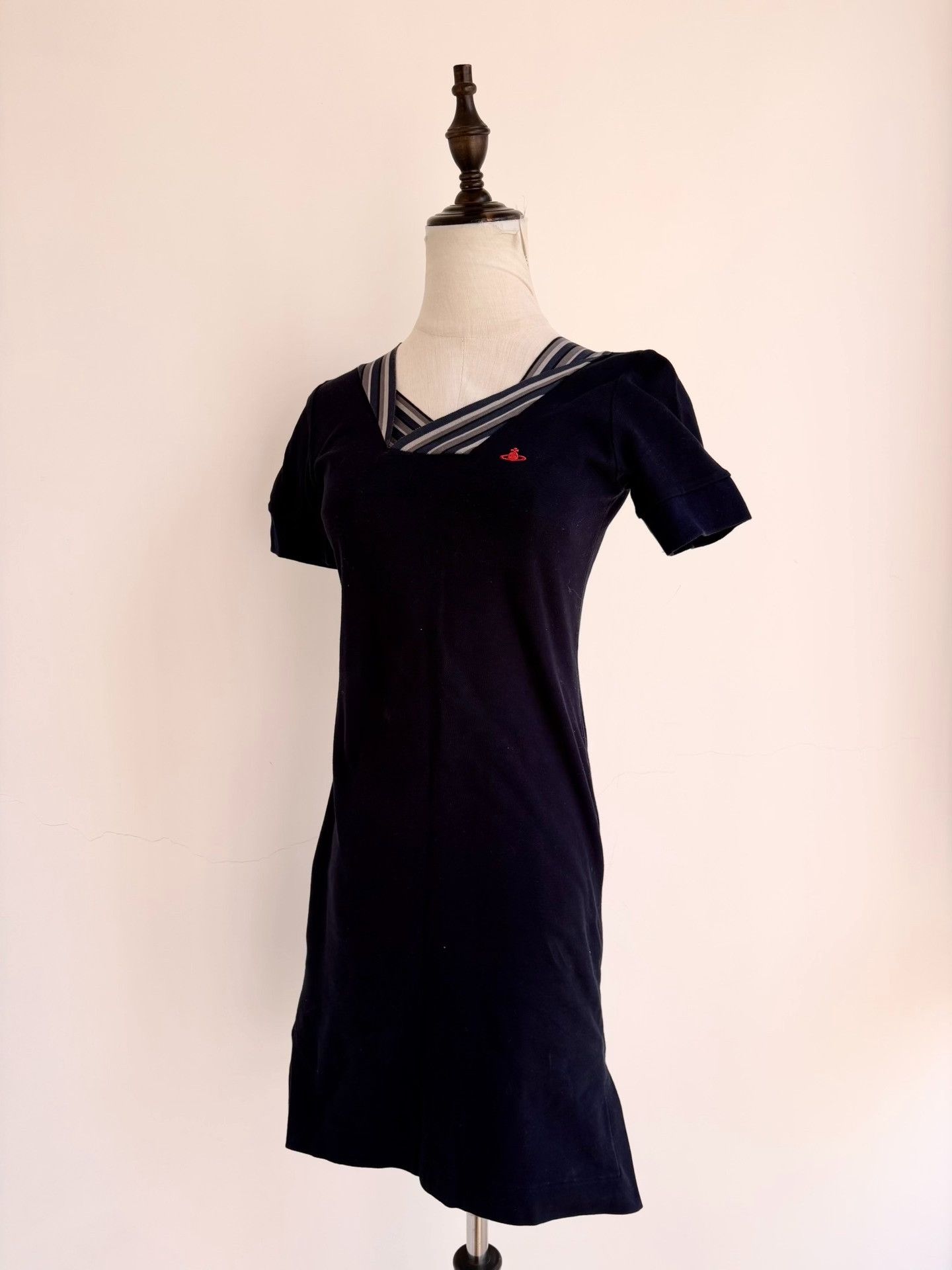 Vivienne Westwood Vivienne Westwood Vintage Blue Stripe Dress Size M / US 6-8 / IT 42-44 - 7 Thumbnail